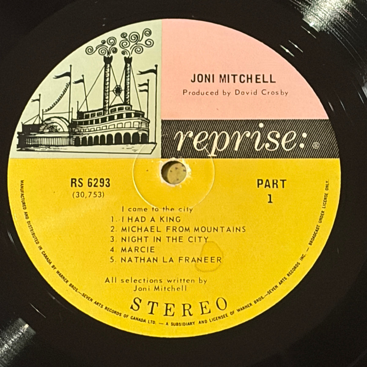 MITCHELL, JONI - SONG TO A SEAGULL