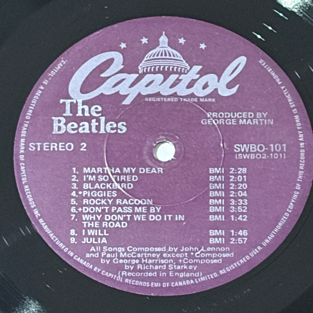 BEATLES, THE - WHITE ALBUM