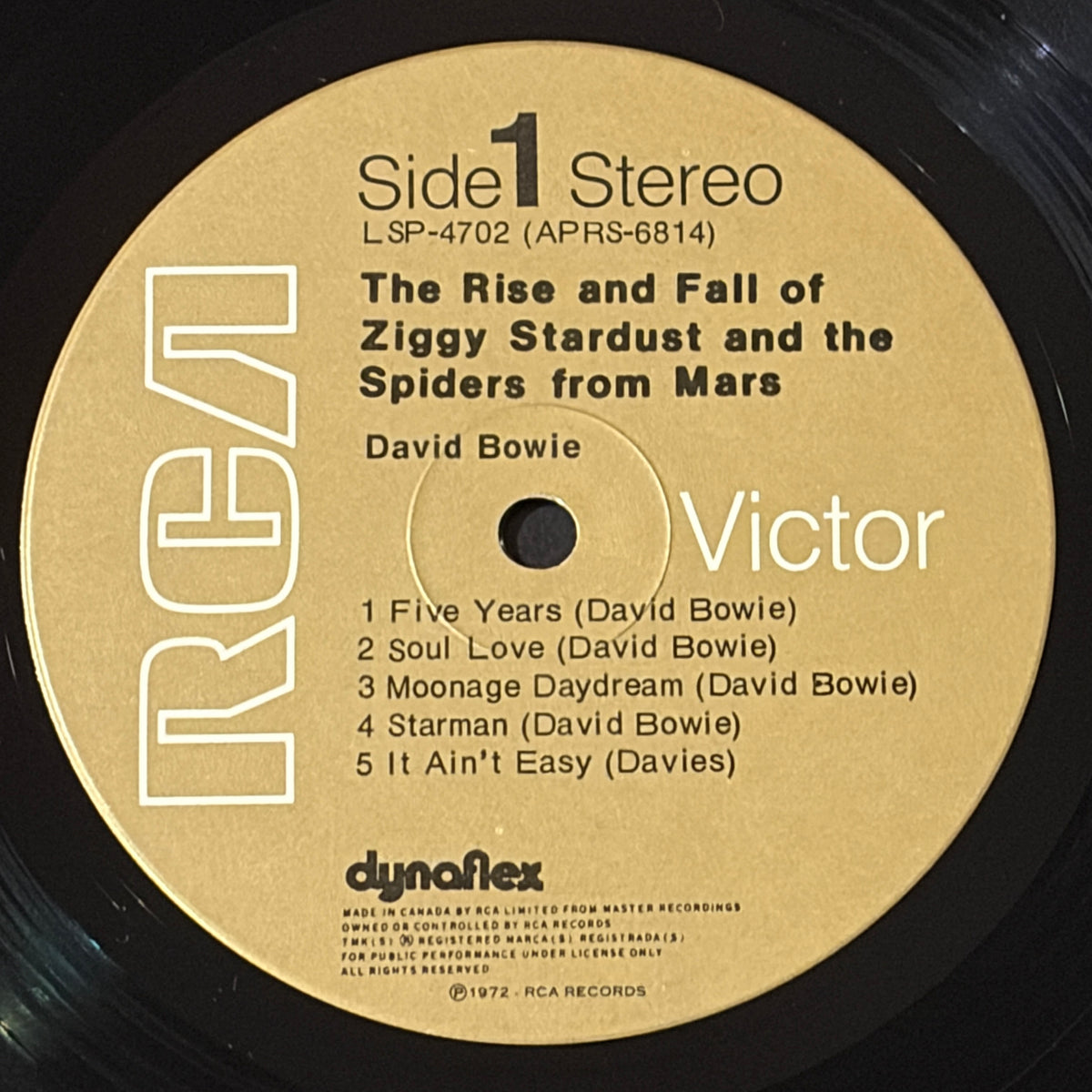 BOWIE, DAVID - ZIGGY STARDUST