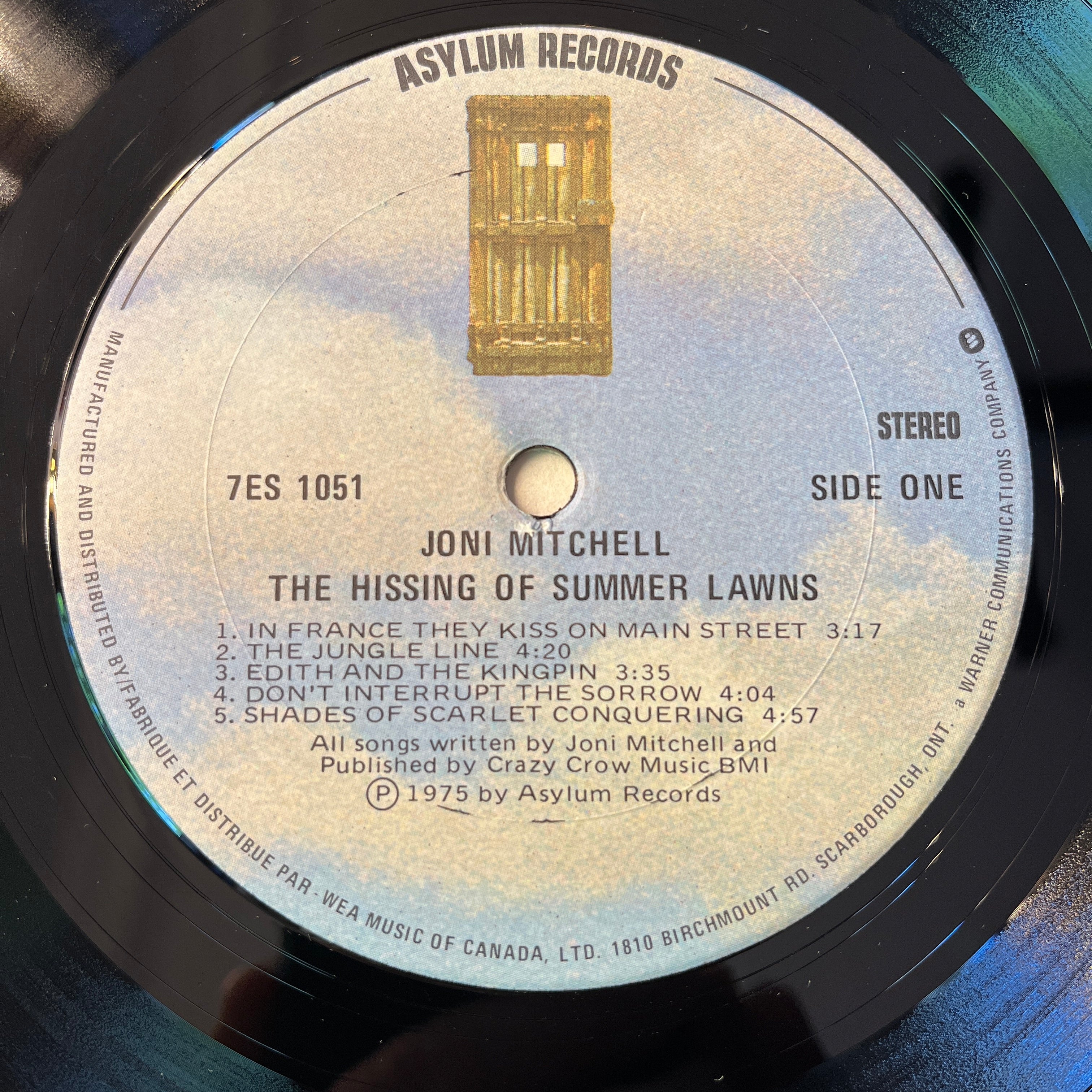 MITCHELL, JONI - THE HISSING OF SUMMER LAWNS