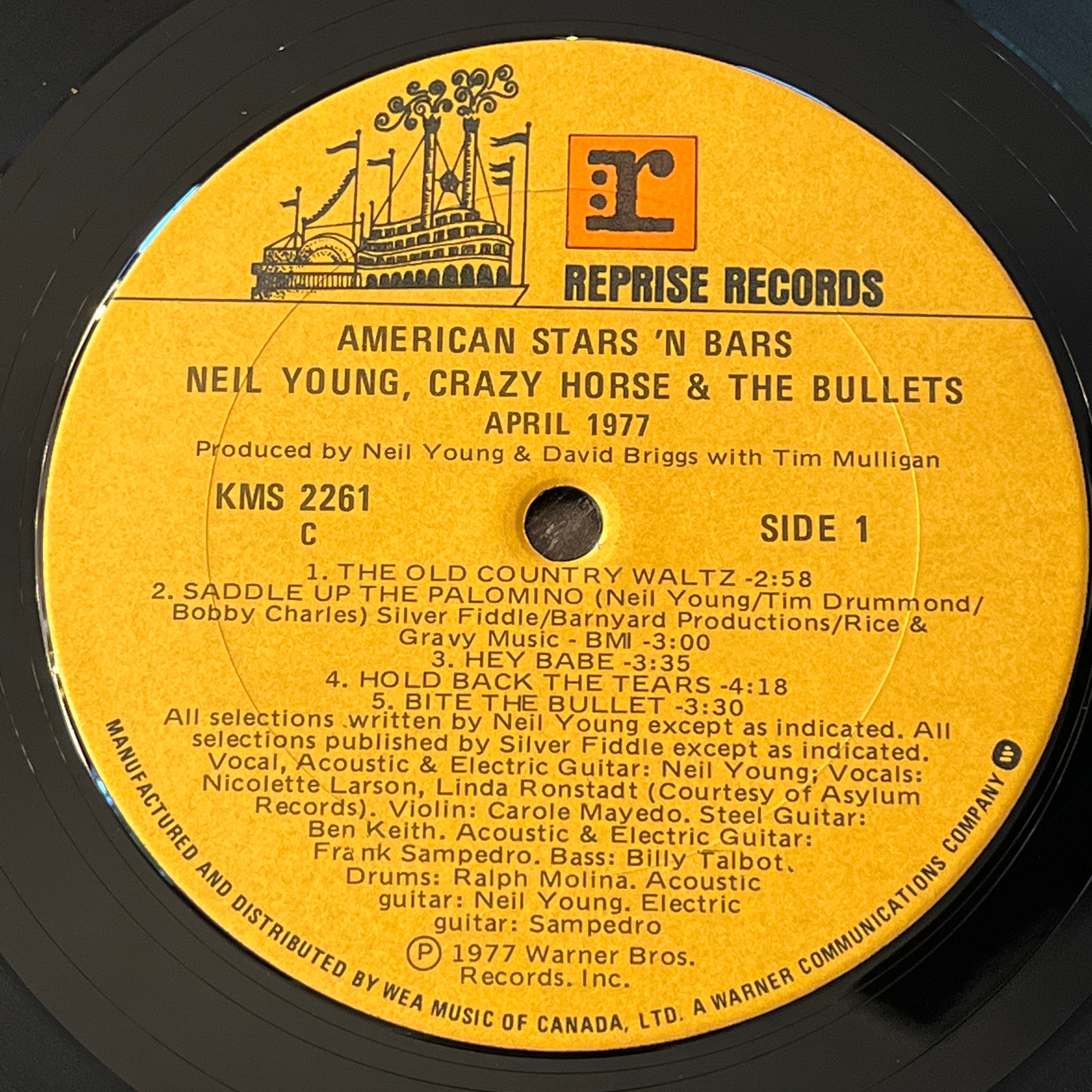 YOUNG, NEIL - AMERICAN STARS 'N BARS