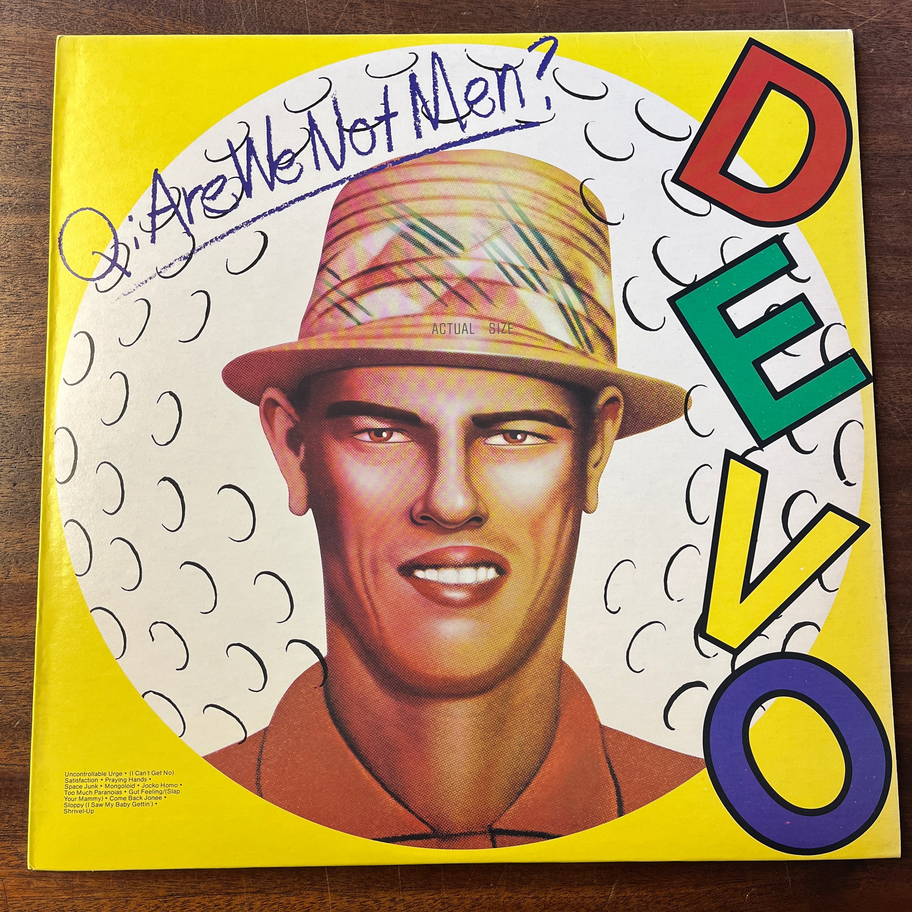 DEVO - Q: ARE WE NOT MEN? A: WE ARE DEVO (MARBLED VINYL)