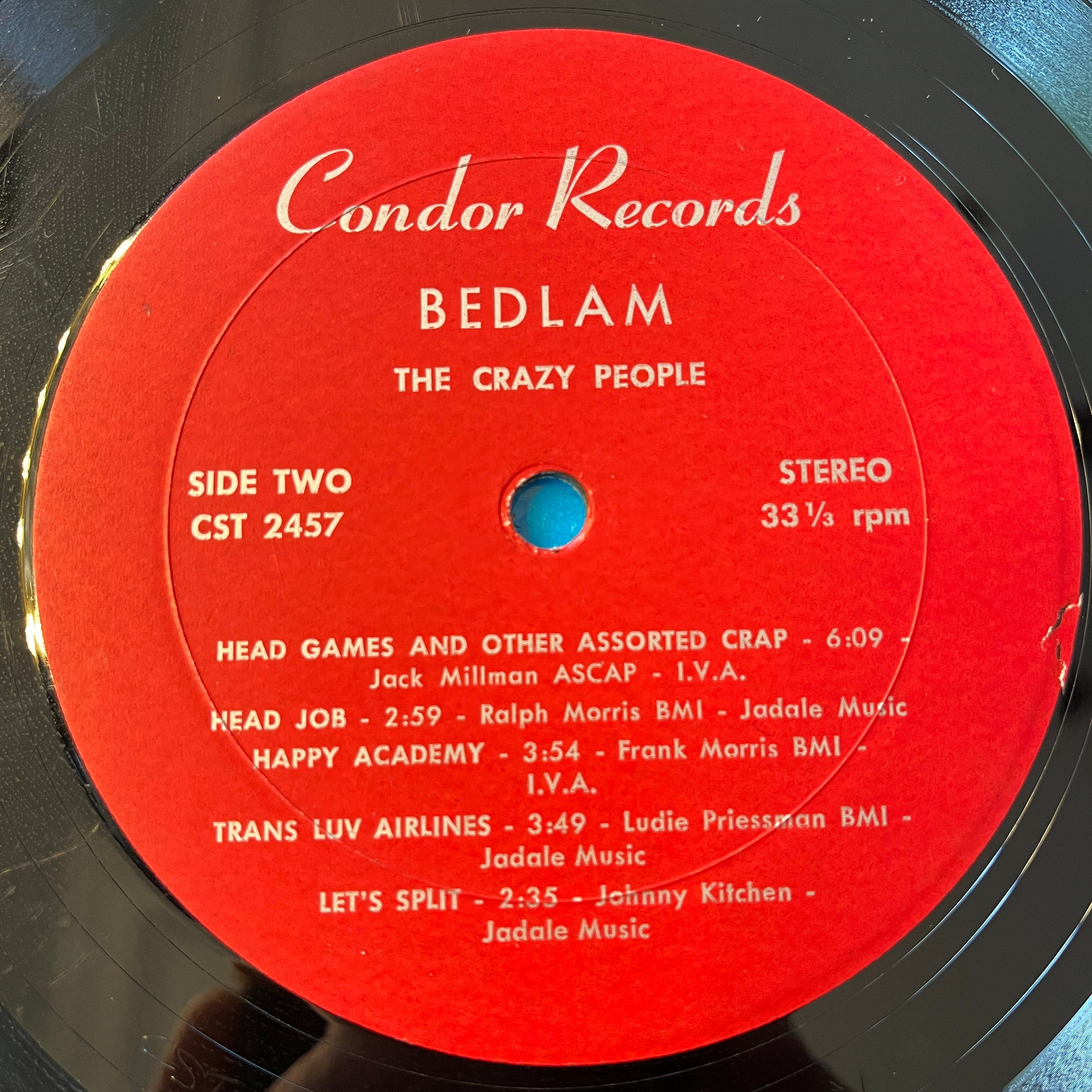 BEDLAM - THE CRAZY PEOPLE
