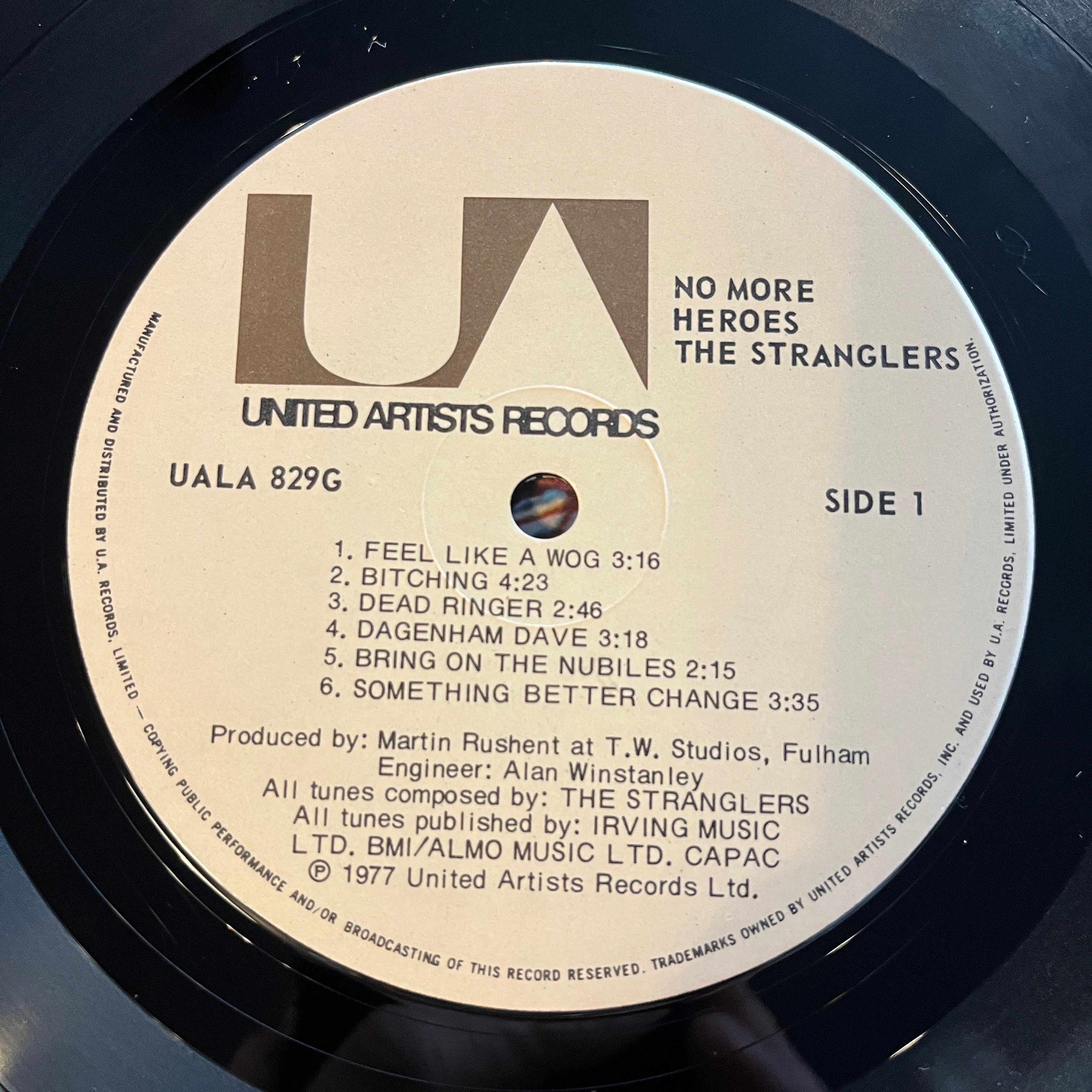 STRANGLERS, THE - NO MORE HEROES