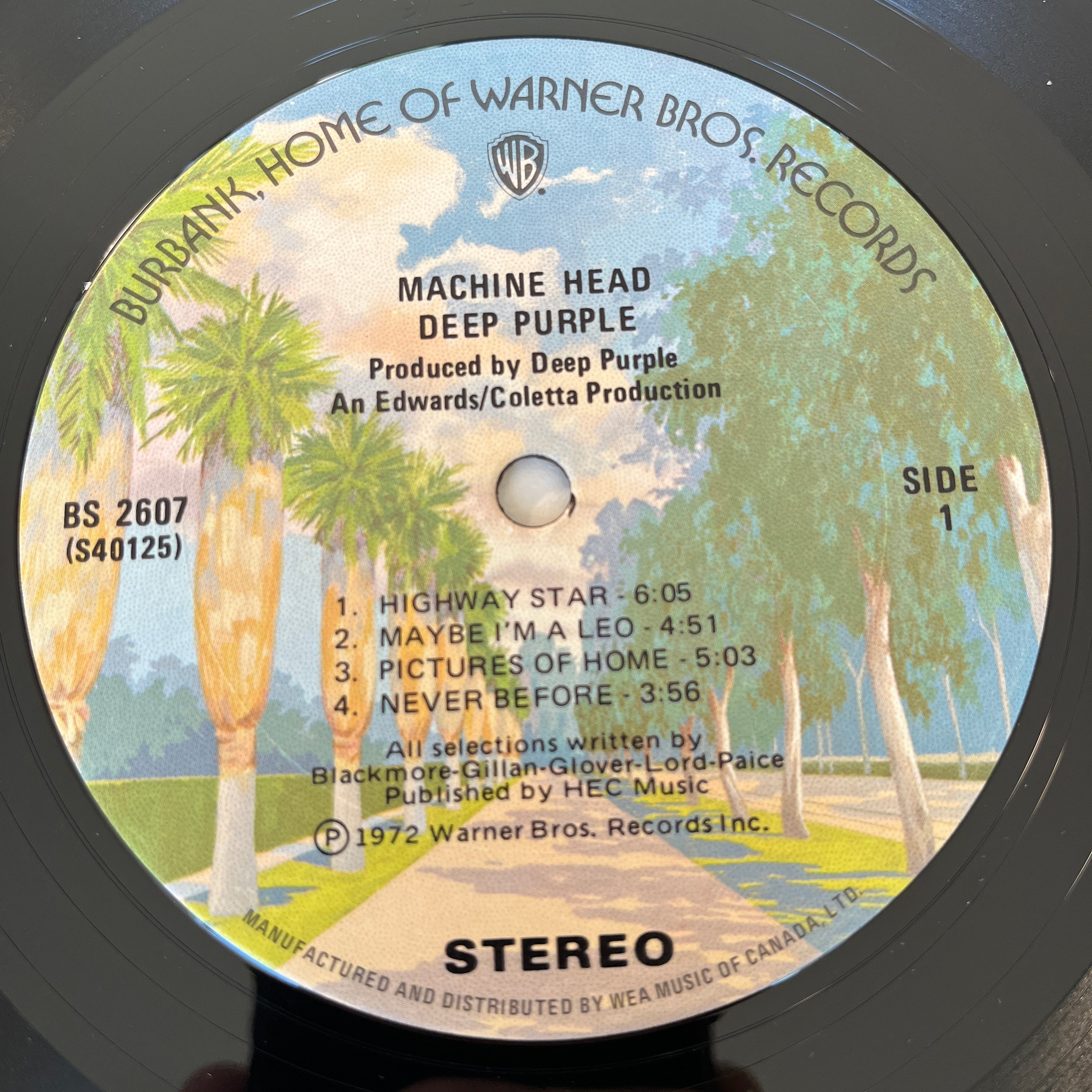 DEEP PURPLE - MACHINE HEAD