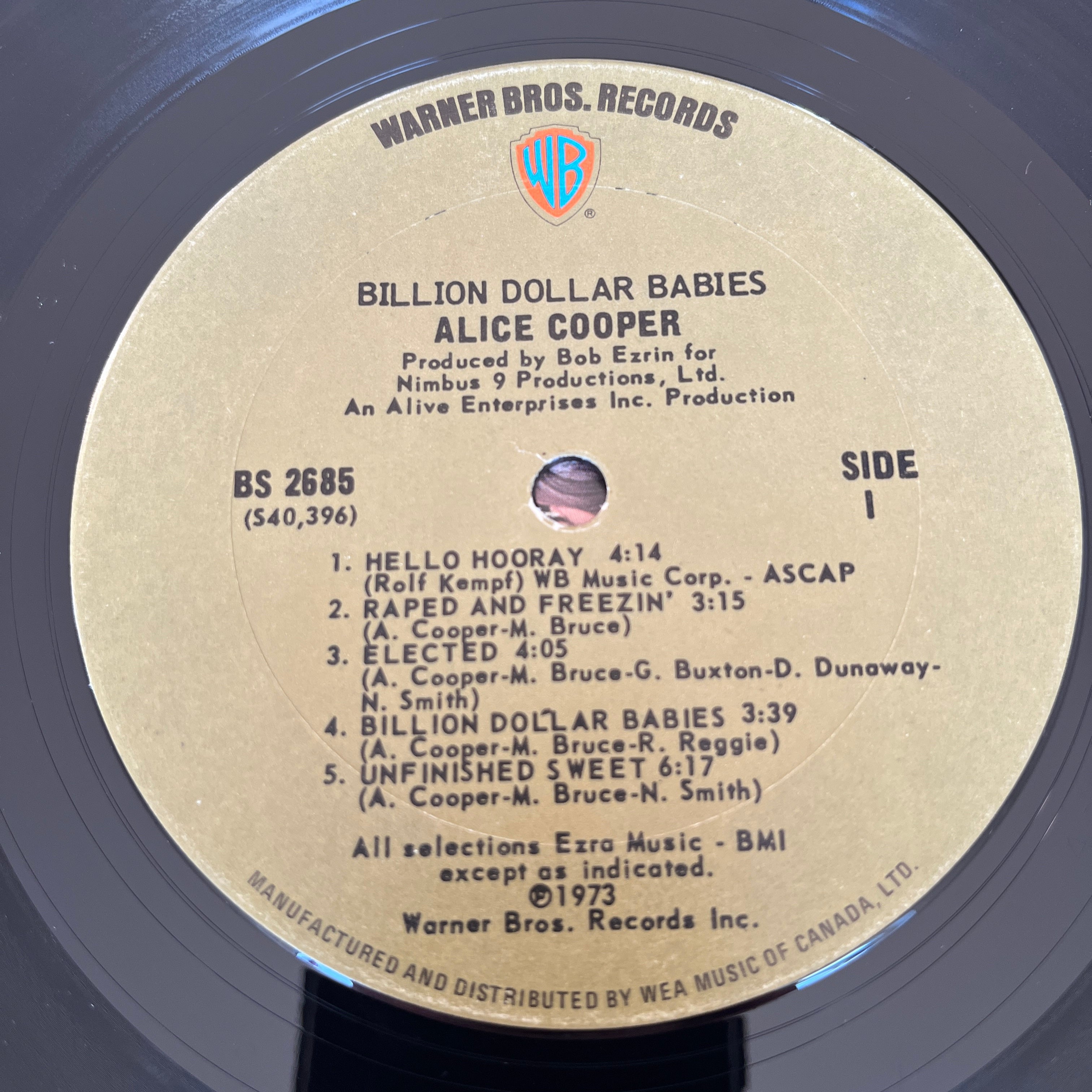 COOPER, ALICE - BILLION DOLLAR BABIES