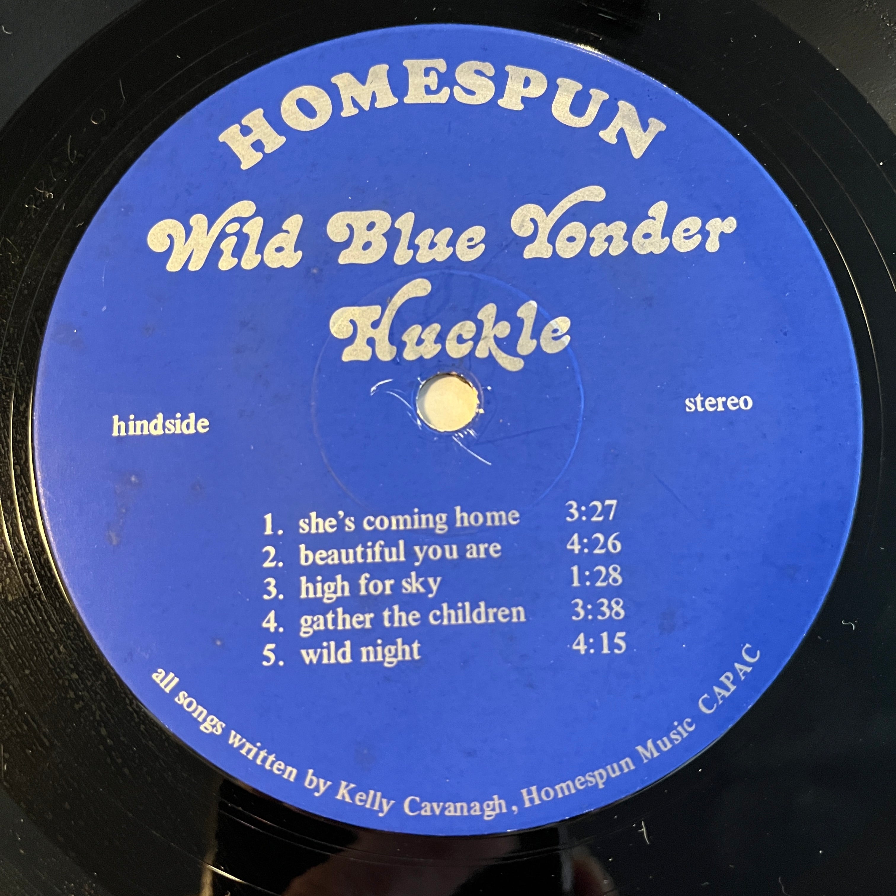 HUCKLE - WILD BLUE YONDER