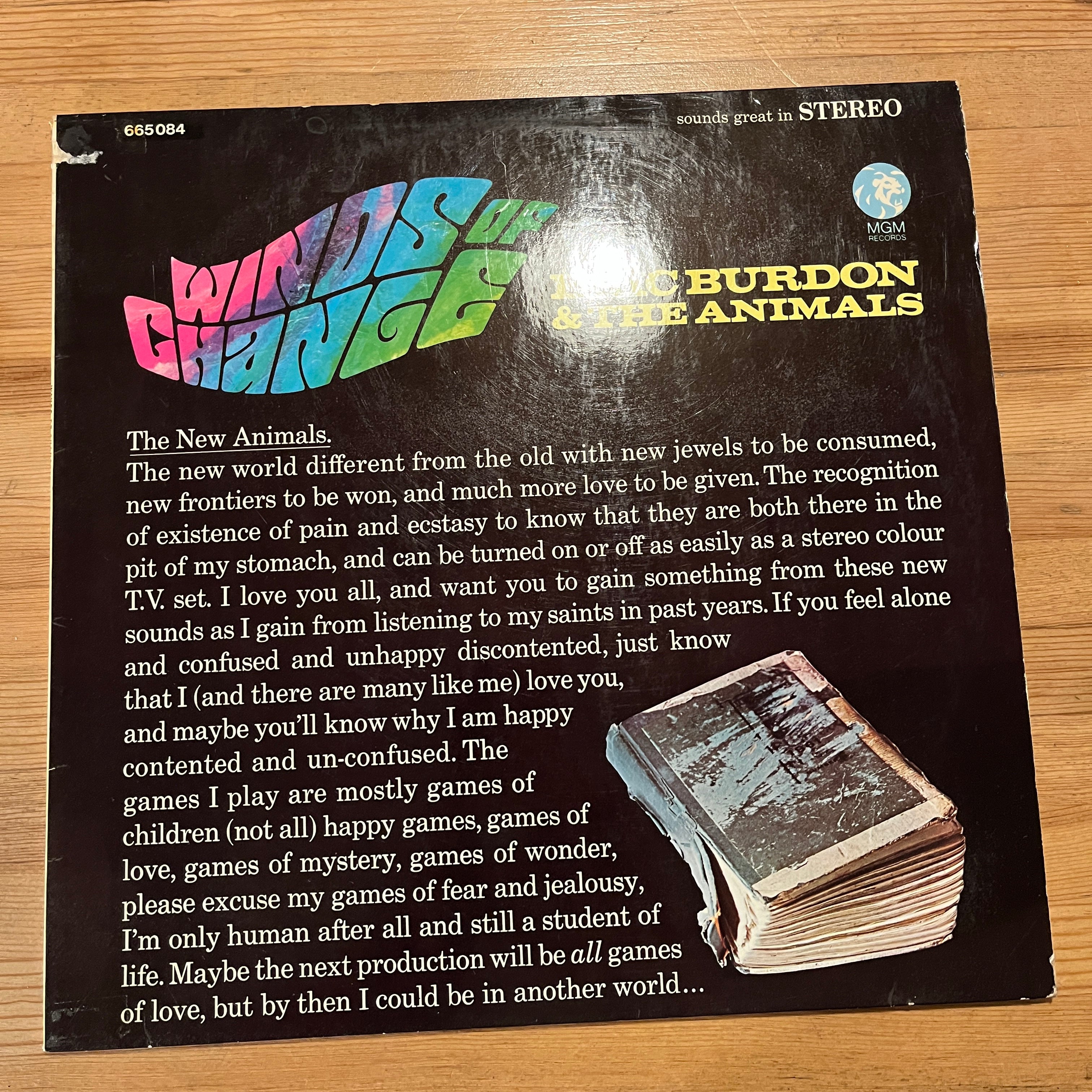 BURDON, ERIC & THE ANIMALS  - WINDS OF CHANGE