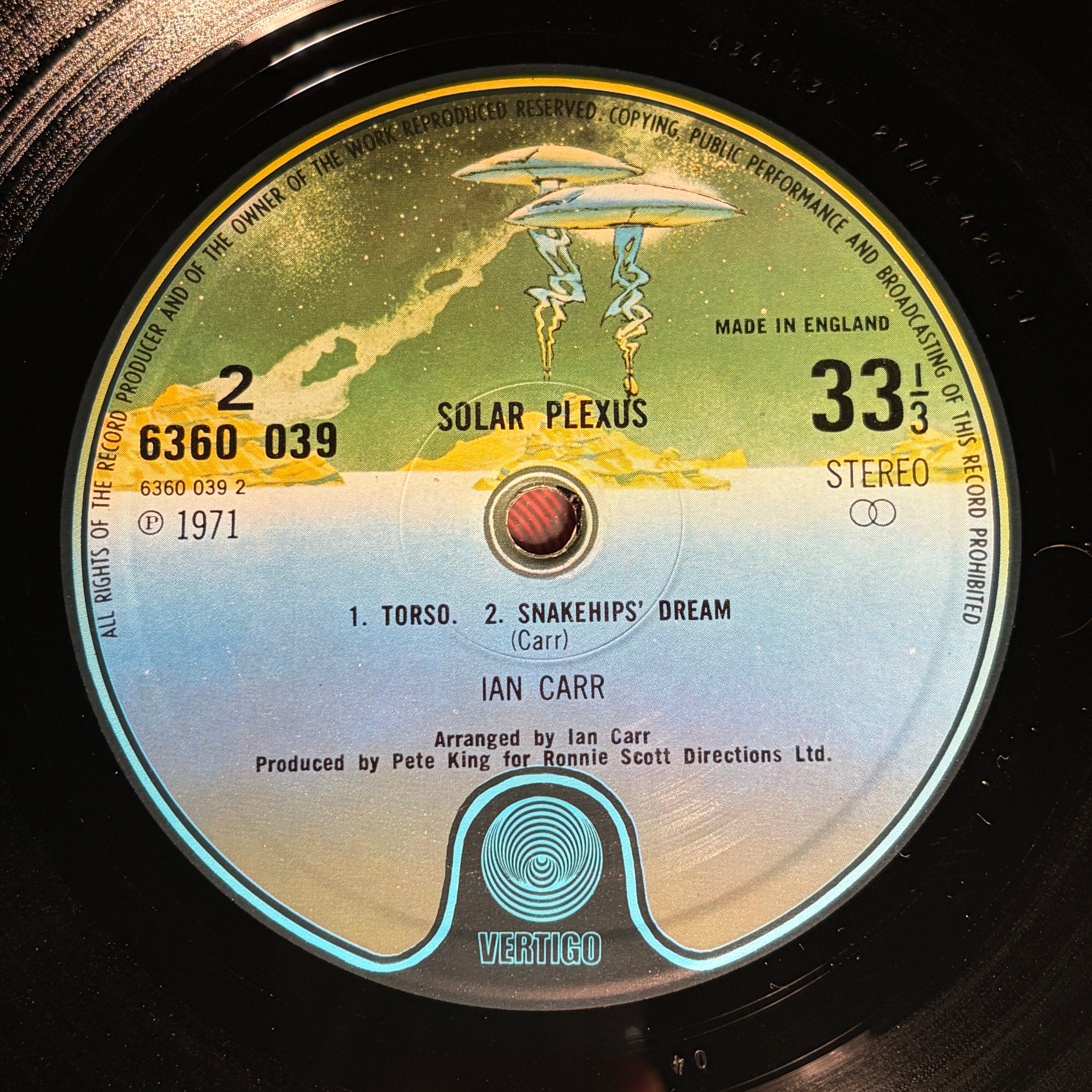 NUCLEUS - IAN CARR - SOLAR PLEXUS