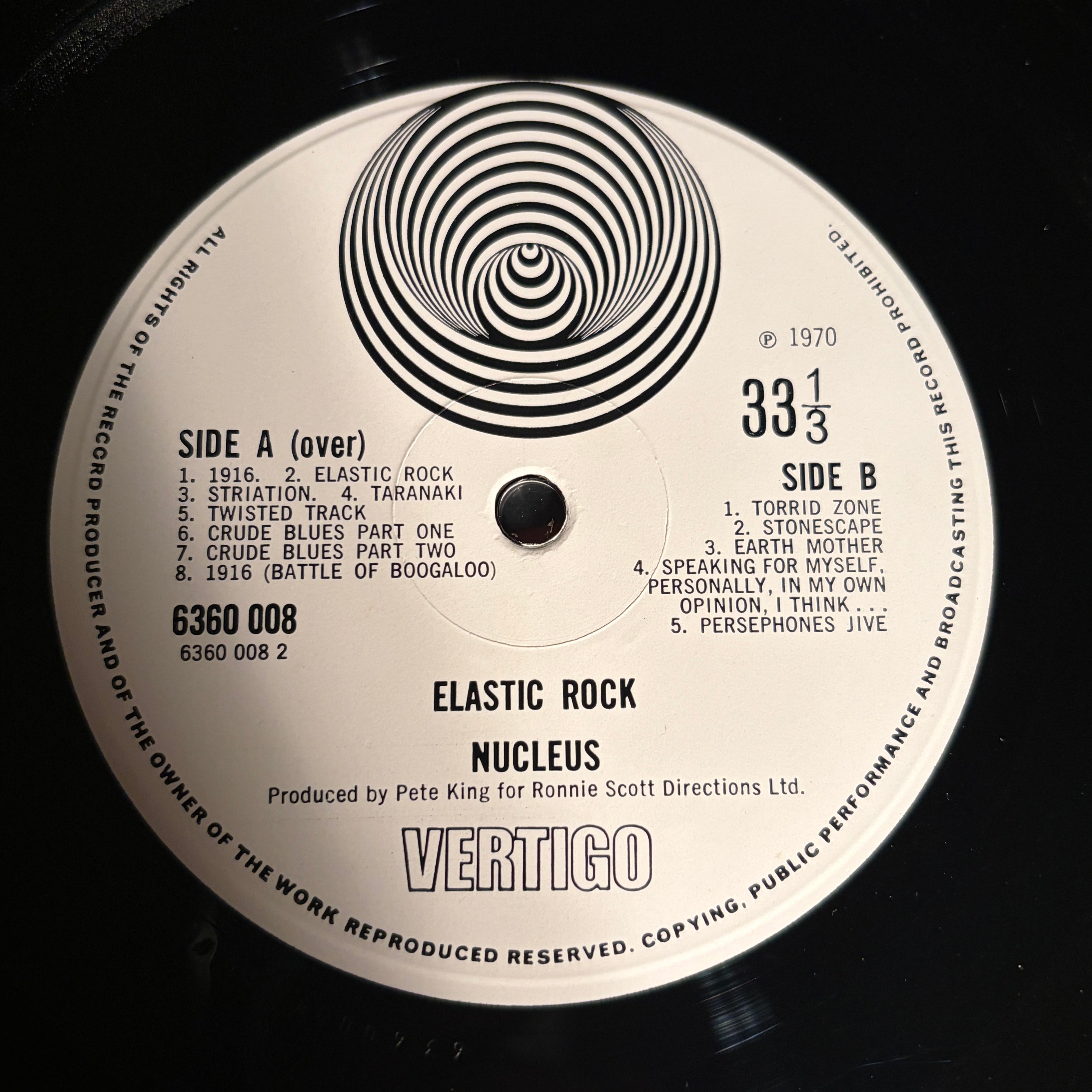 NUCLEUS - ELASTIC ROCK