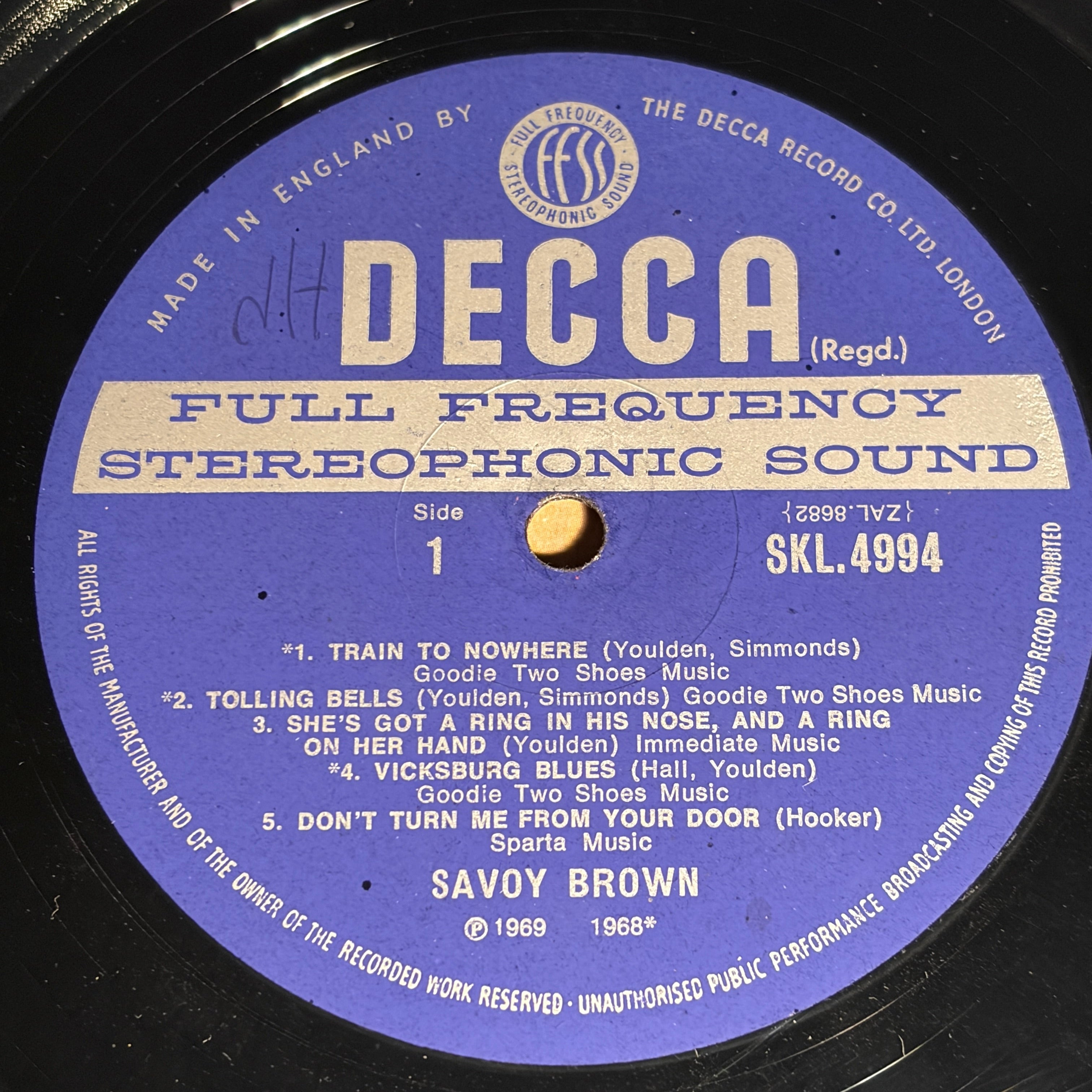 SAVOY BROWN - BLUE MATTER