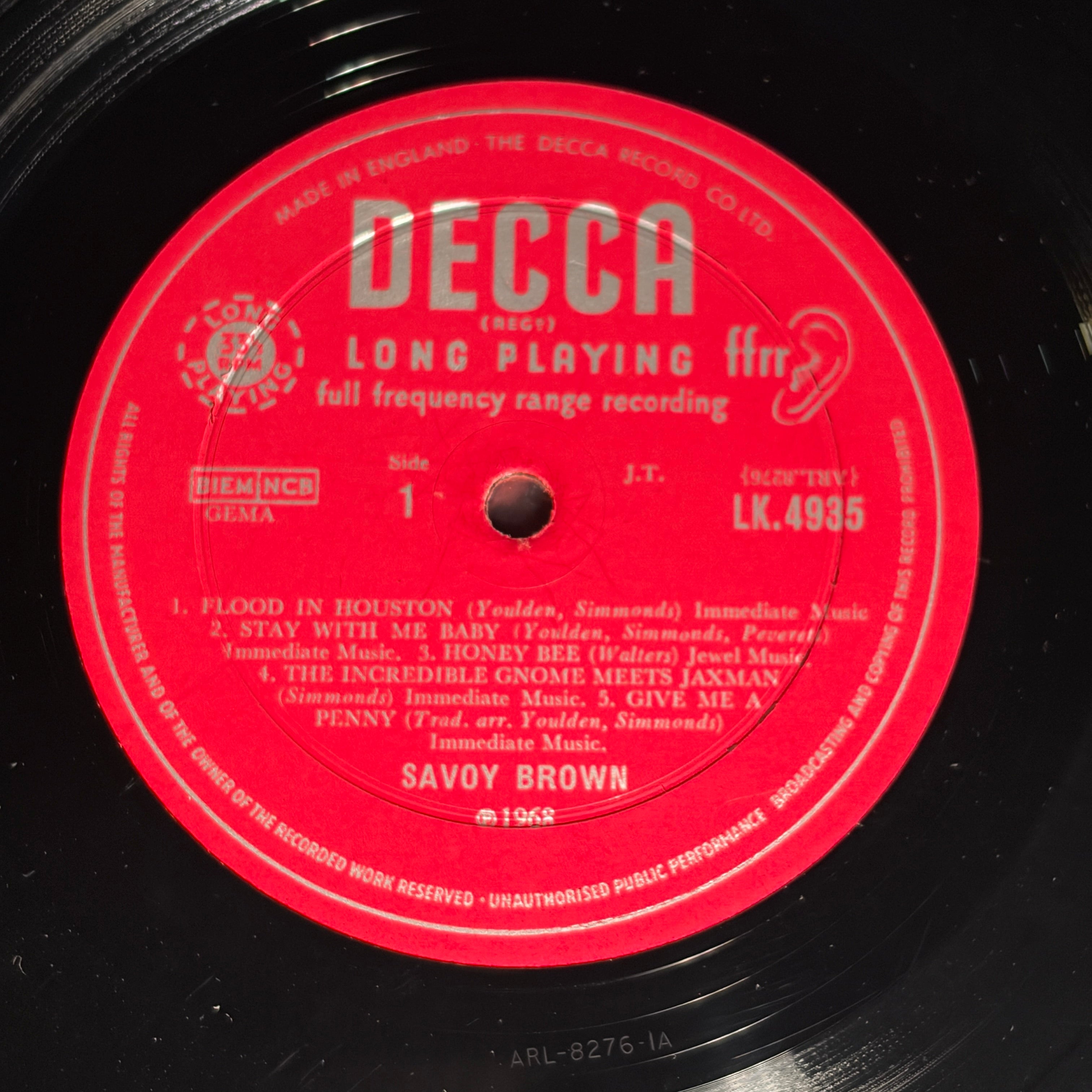 SAVOY BROWN - GETTING TO THE POINT