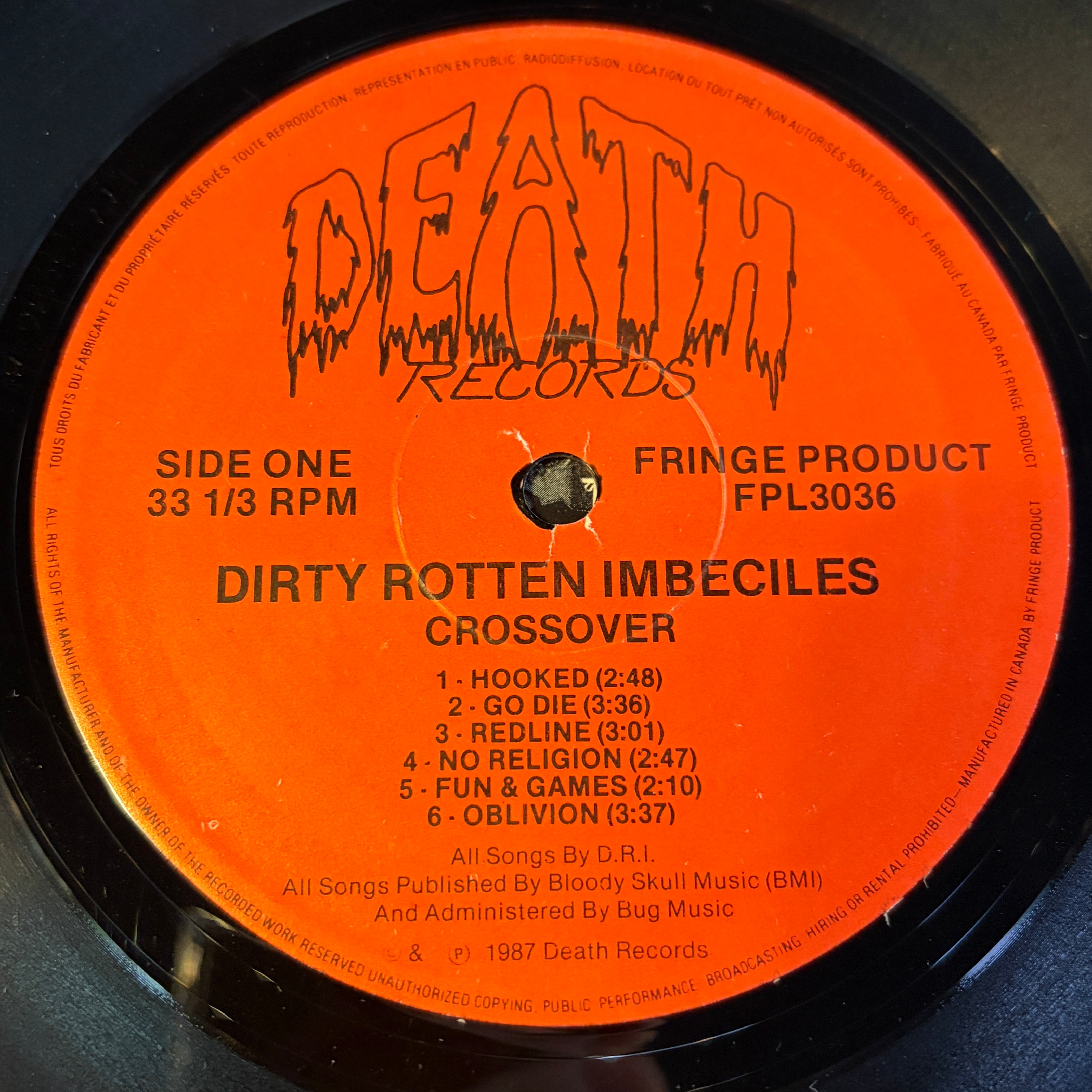 D.R.I. - CROSSOVER