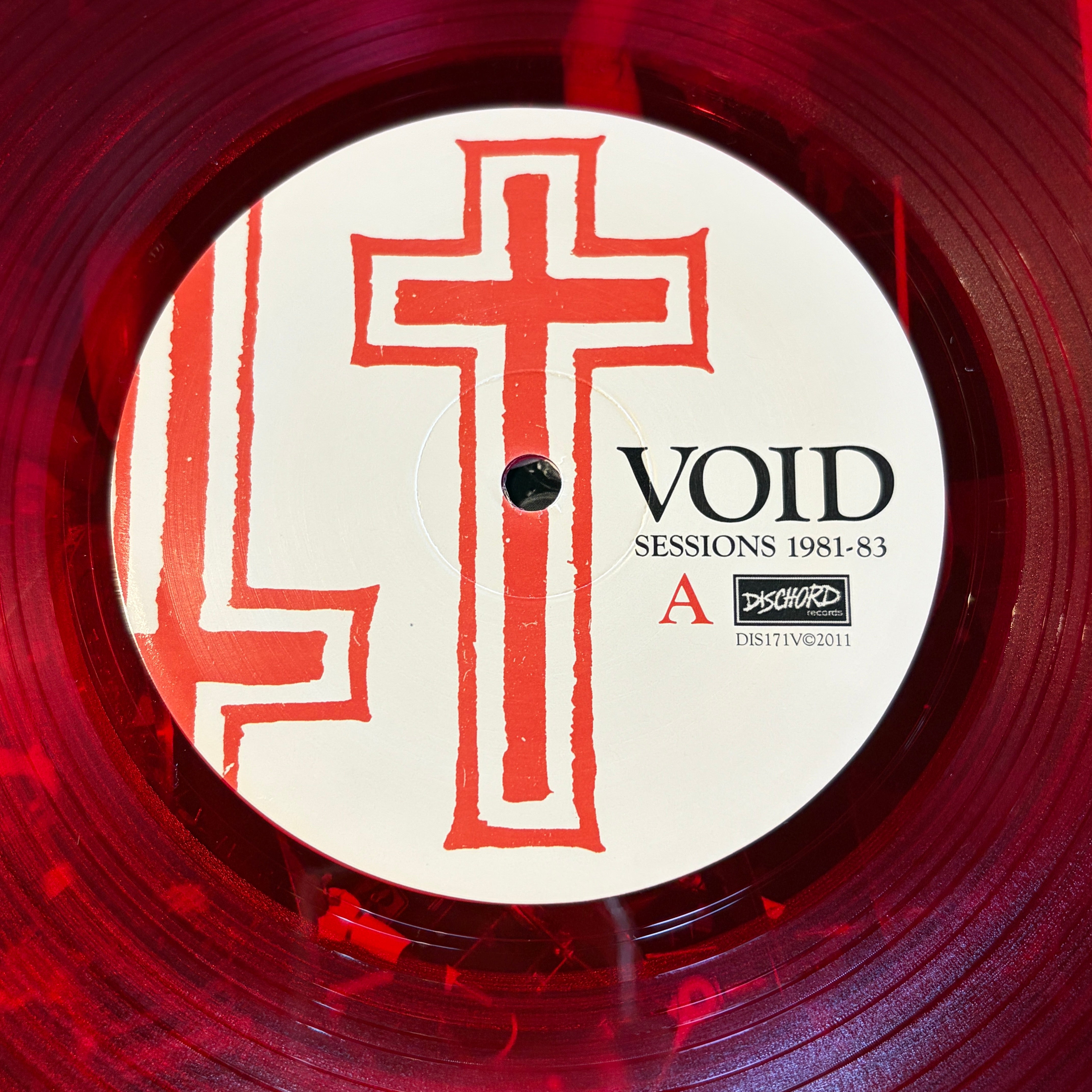 VOID - SESSIONS 1981-1983  ( RED VINYL )