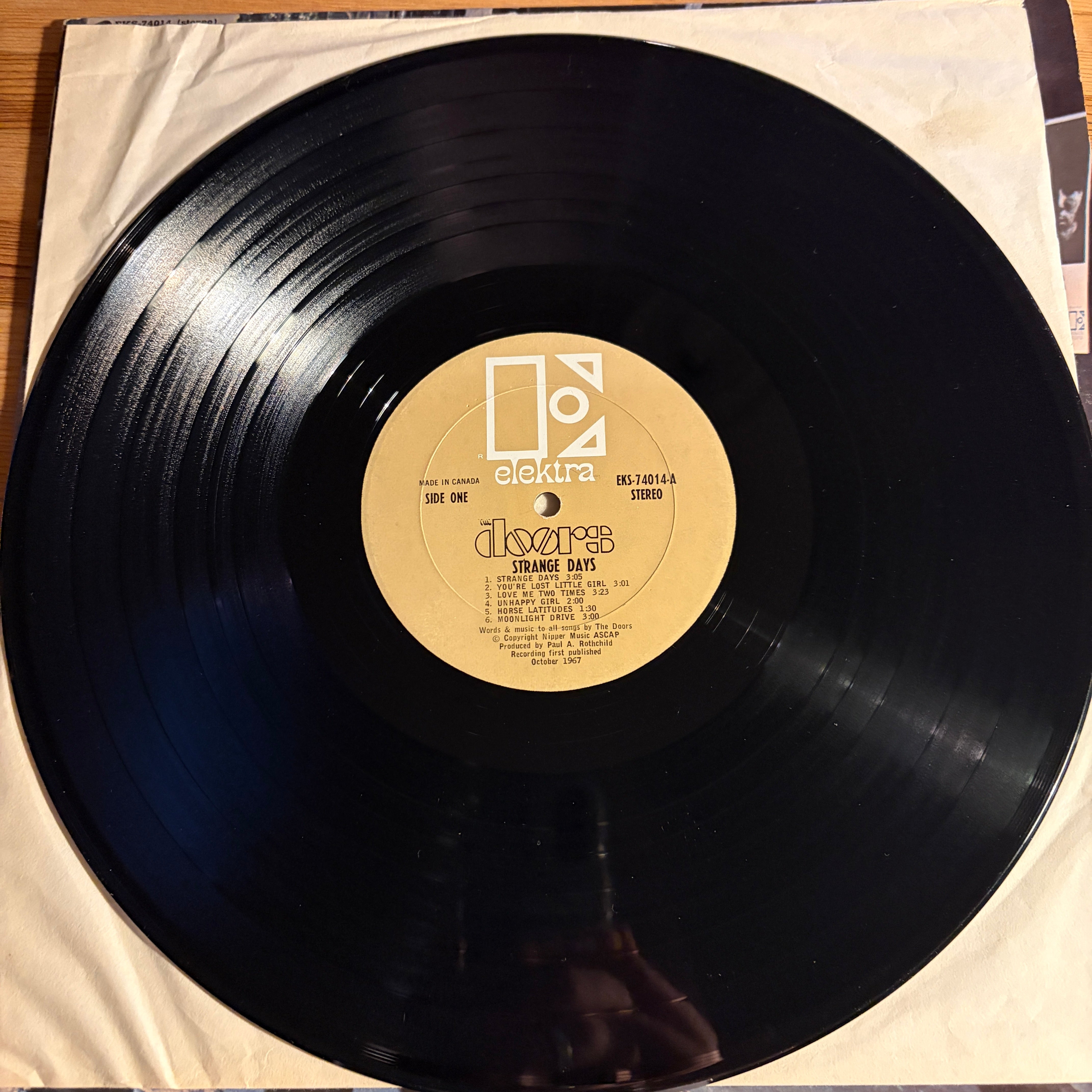 DOORS, THE - STRANGE DAYS