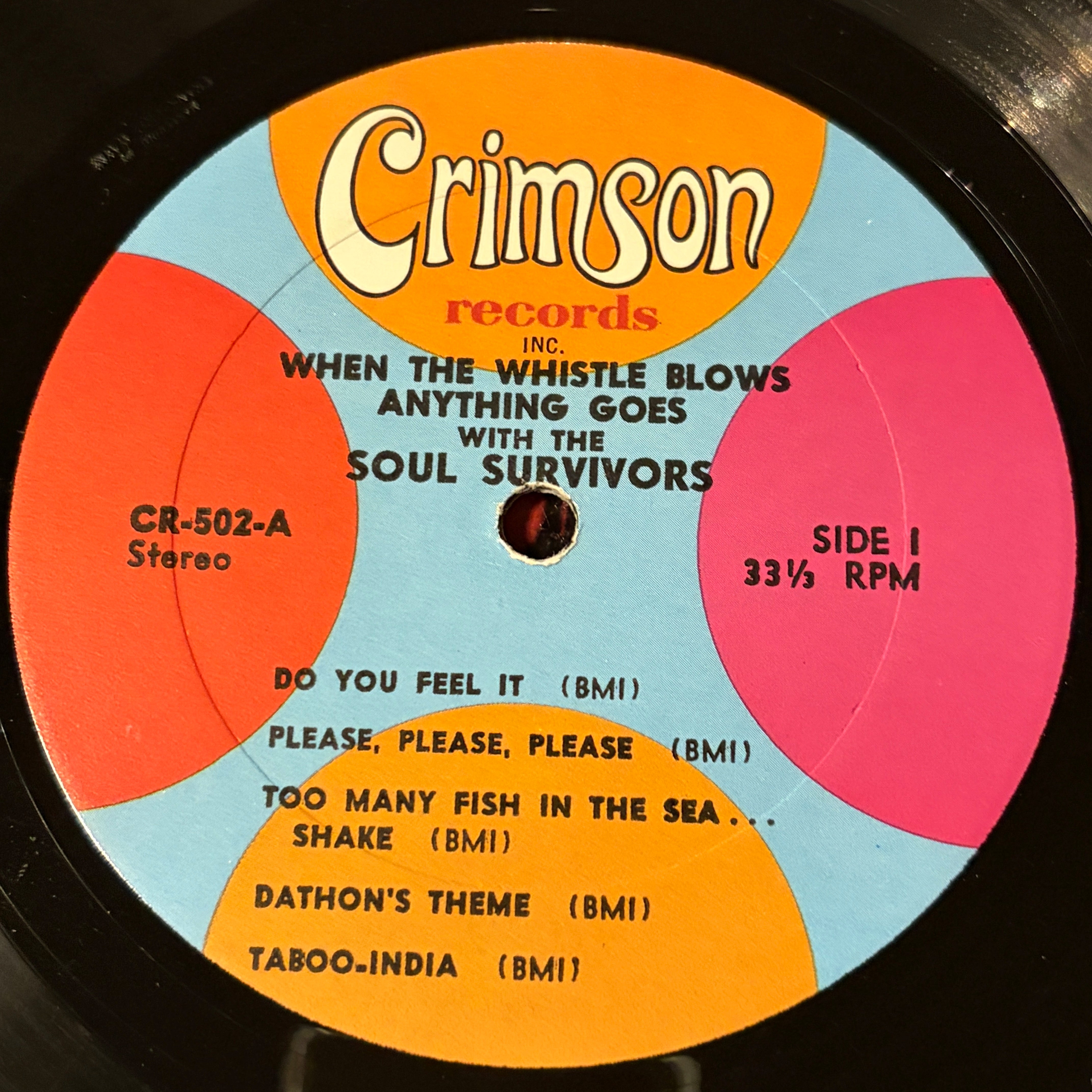 SOUL SURVIVORS - WHEN THE WHISTLE BLOWS