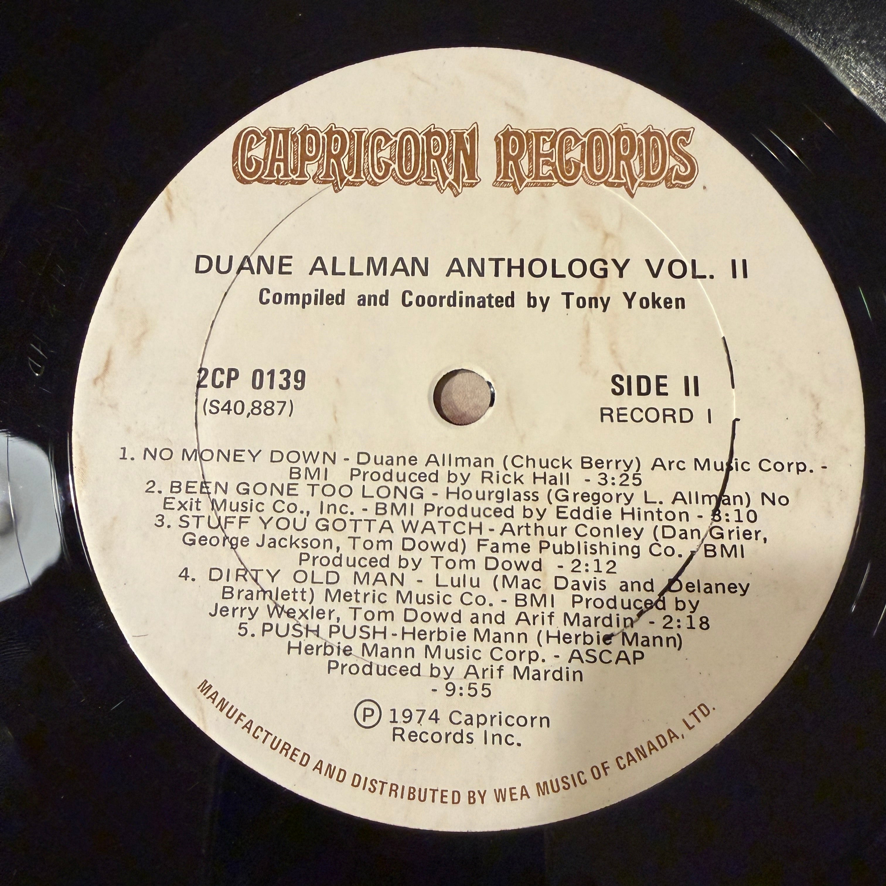 ALLMAN, DUANE - AN ANTHOLOGY VOL. II