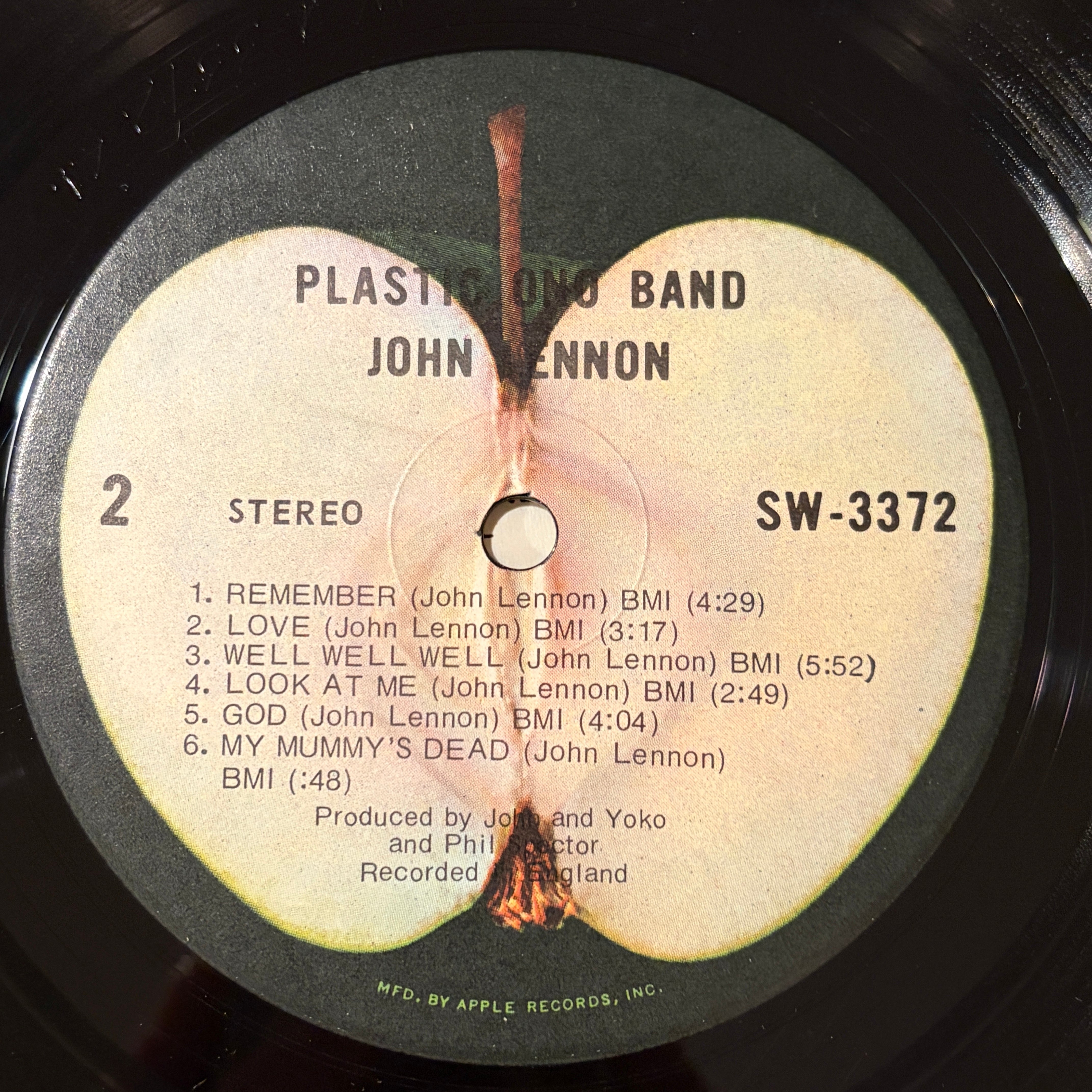 LENNON, JOHN - & THE PLASTIC ONO BAND