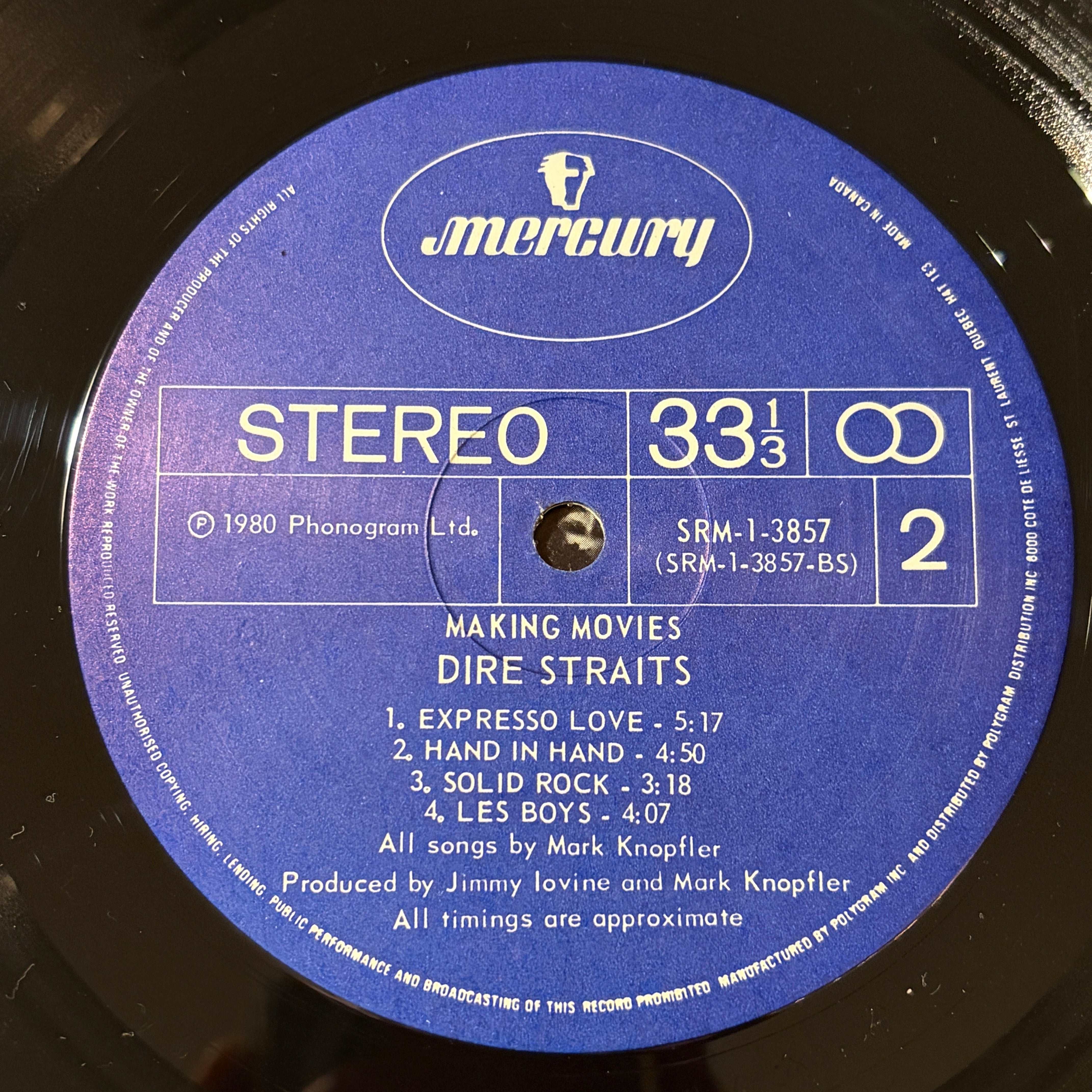 DIRE STRAITS - MAKING MOVIES