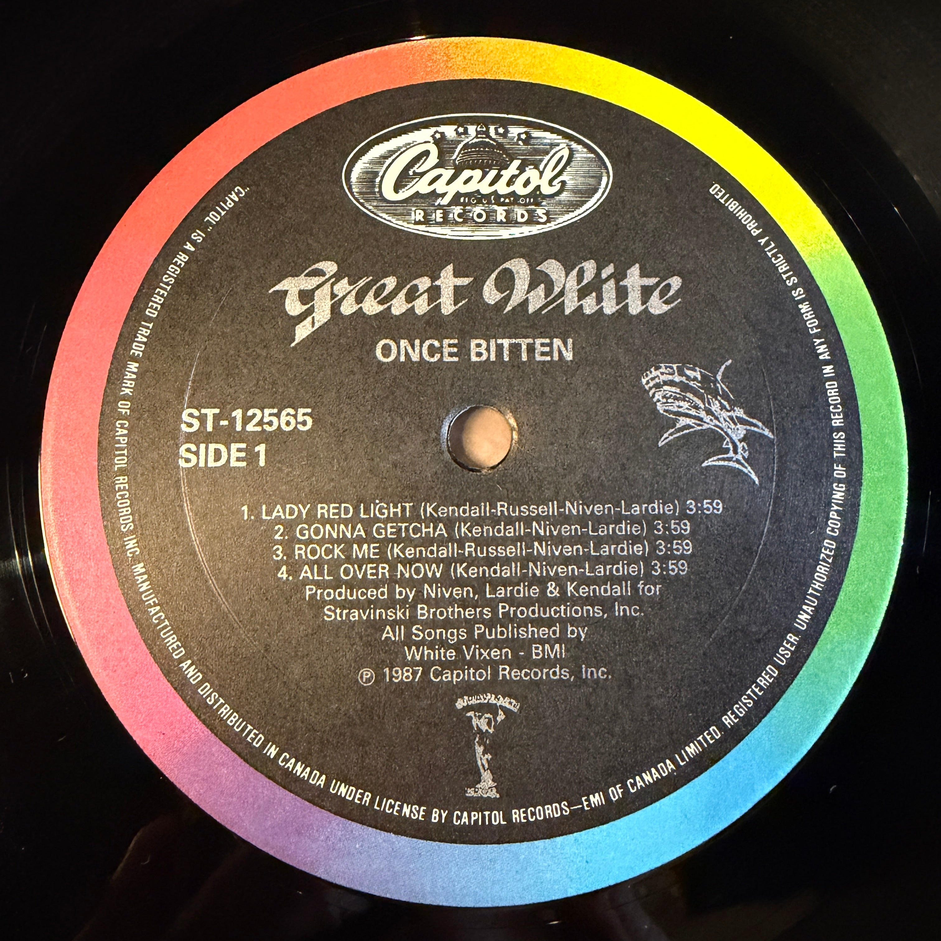 GREAT WHITE - ONCE BITTEN