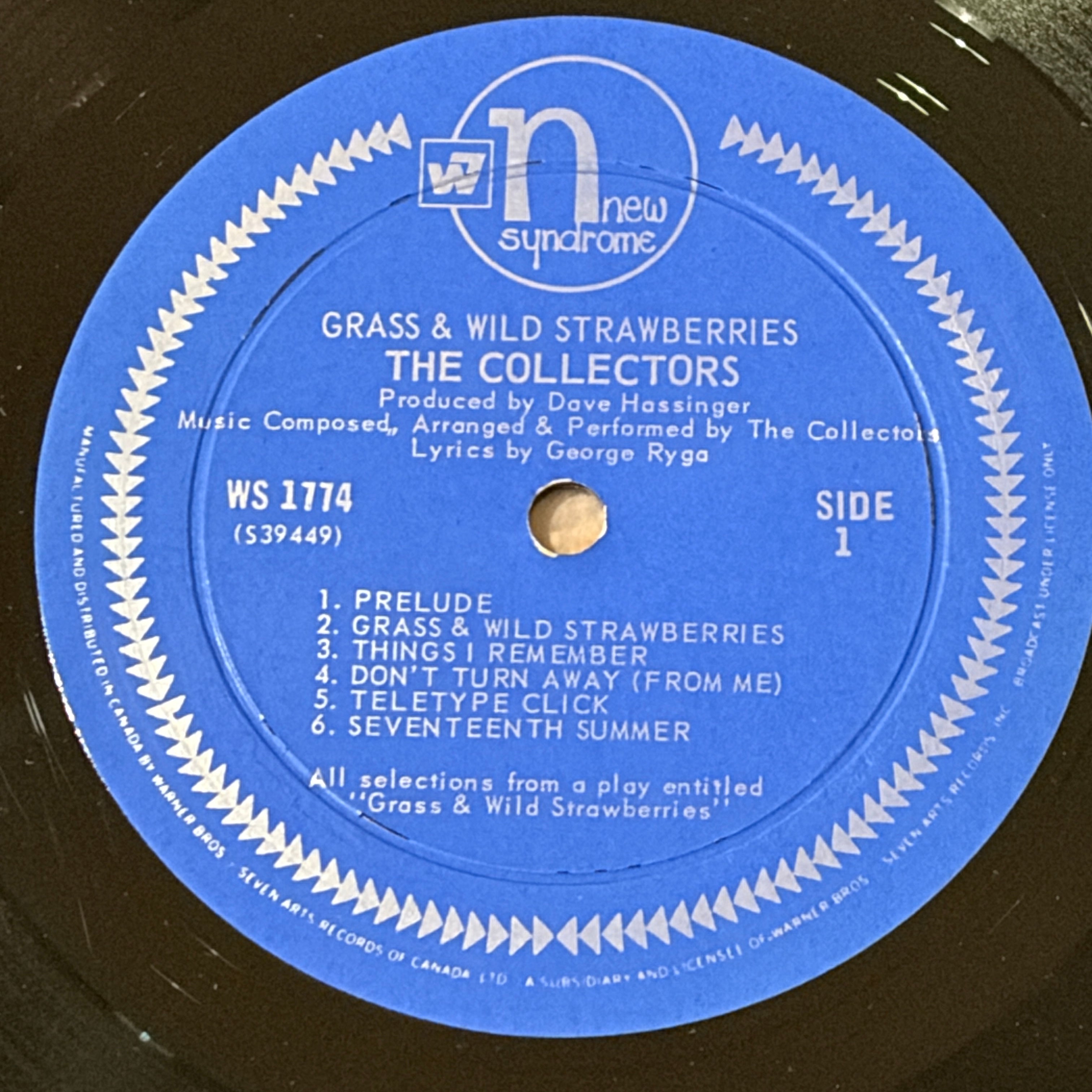 COLLECTORS, THE - GRASS AND WILD STRAWBERRIES