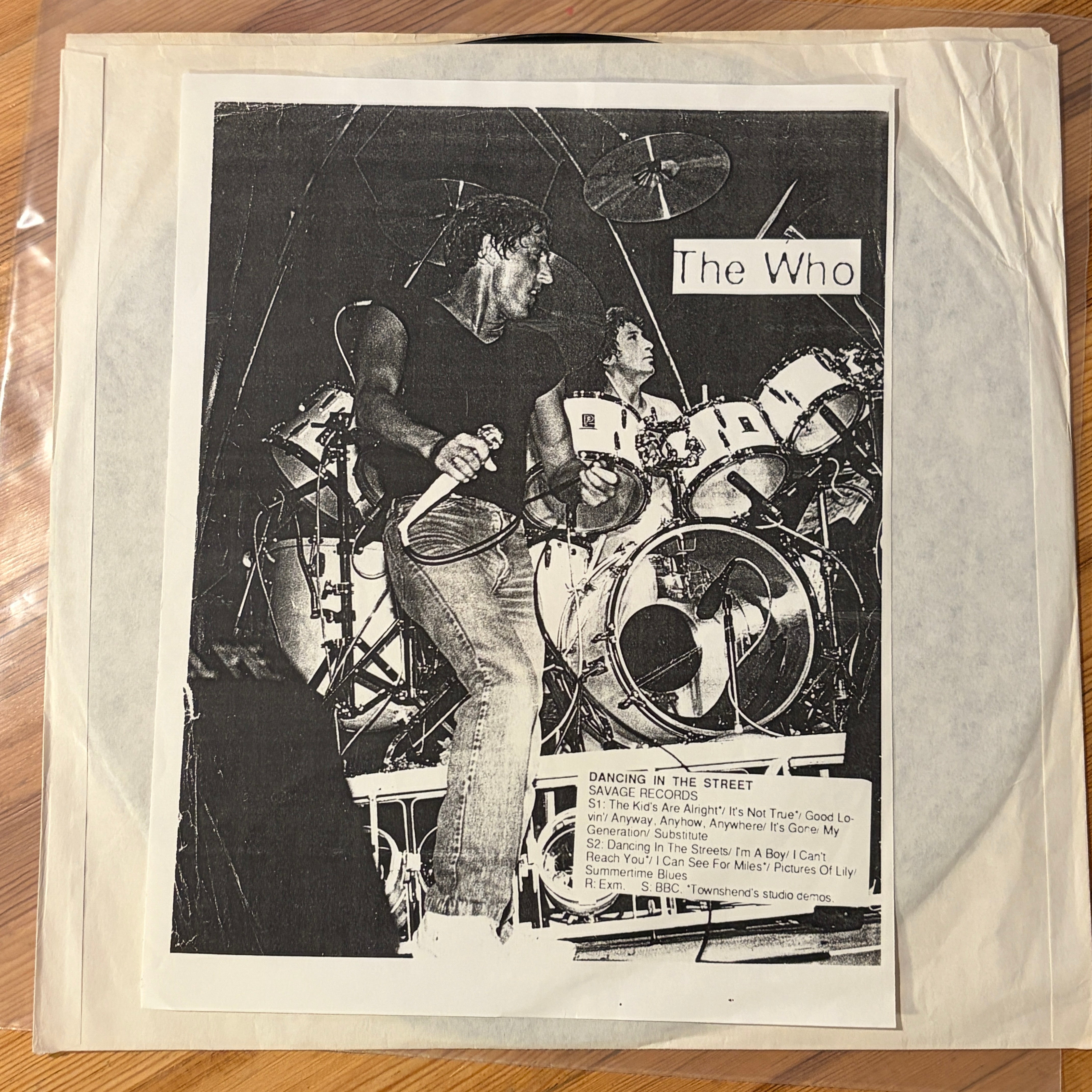 WHO, THE - LIVE BOOTLEG DANCING IN THE STREET