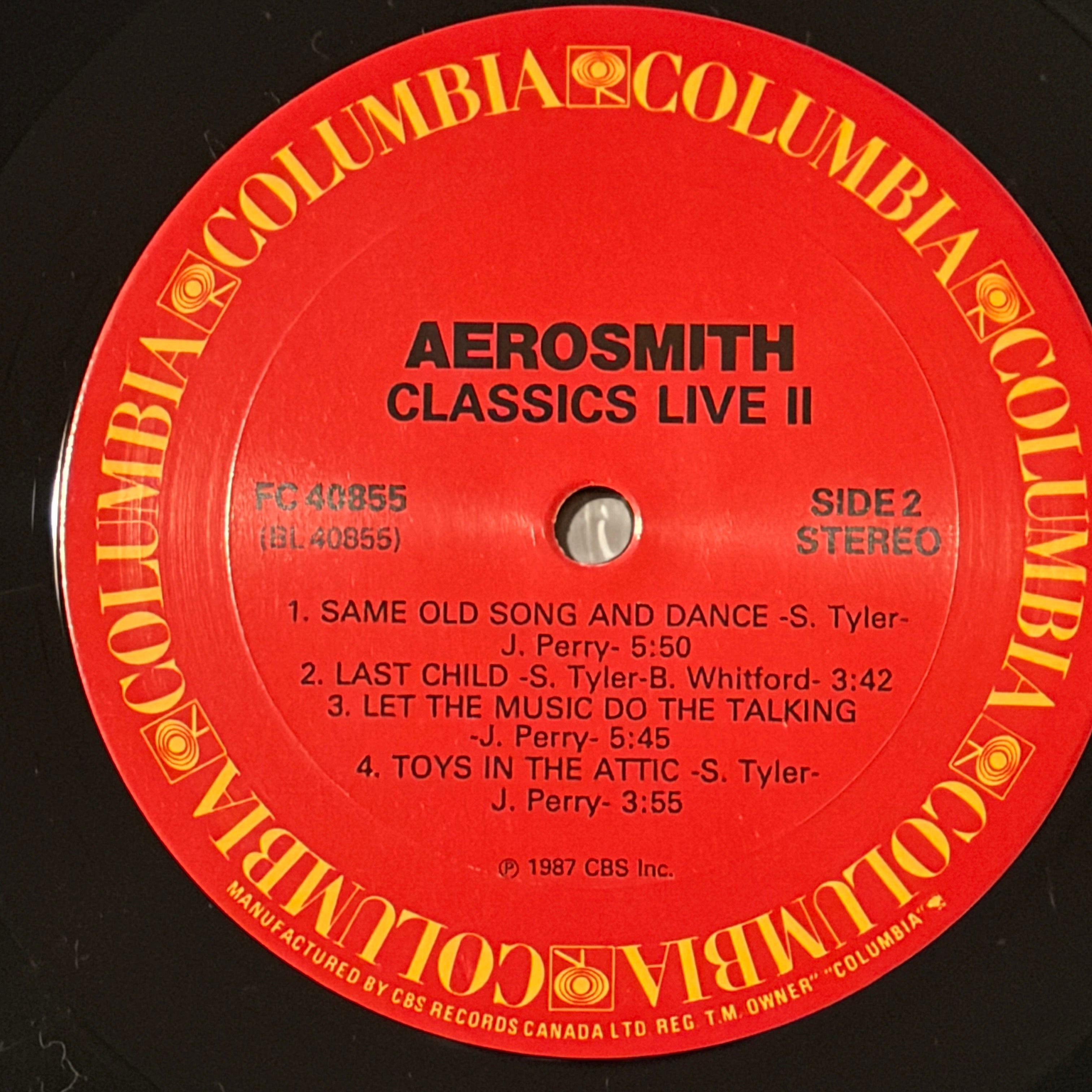 AEROSMITH - CLASSICS LIVE II