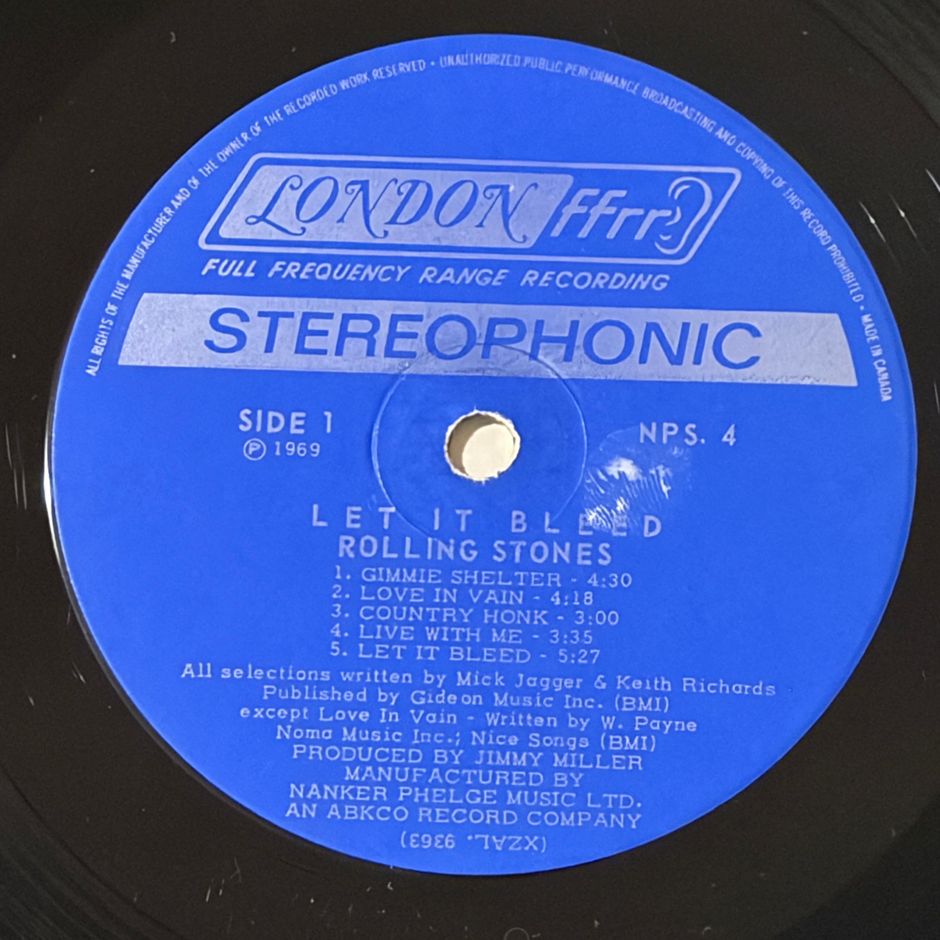 ROLLING STONES, THE - LET IT BLEED