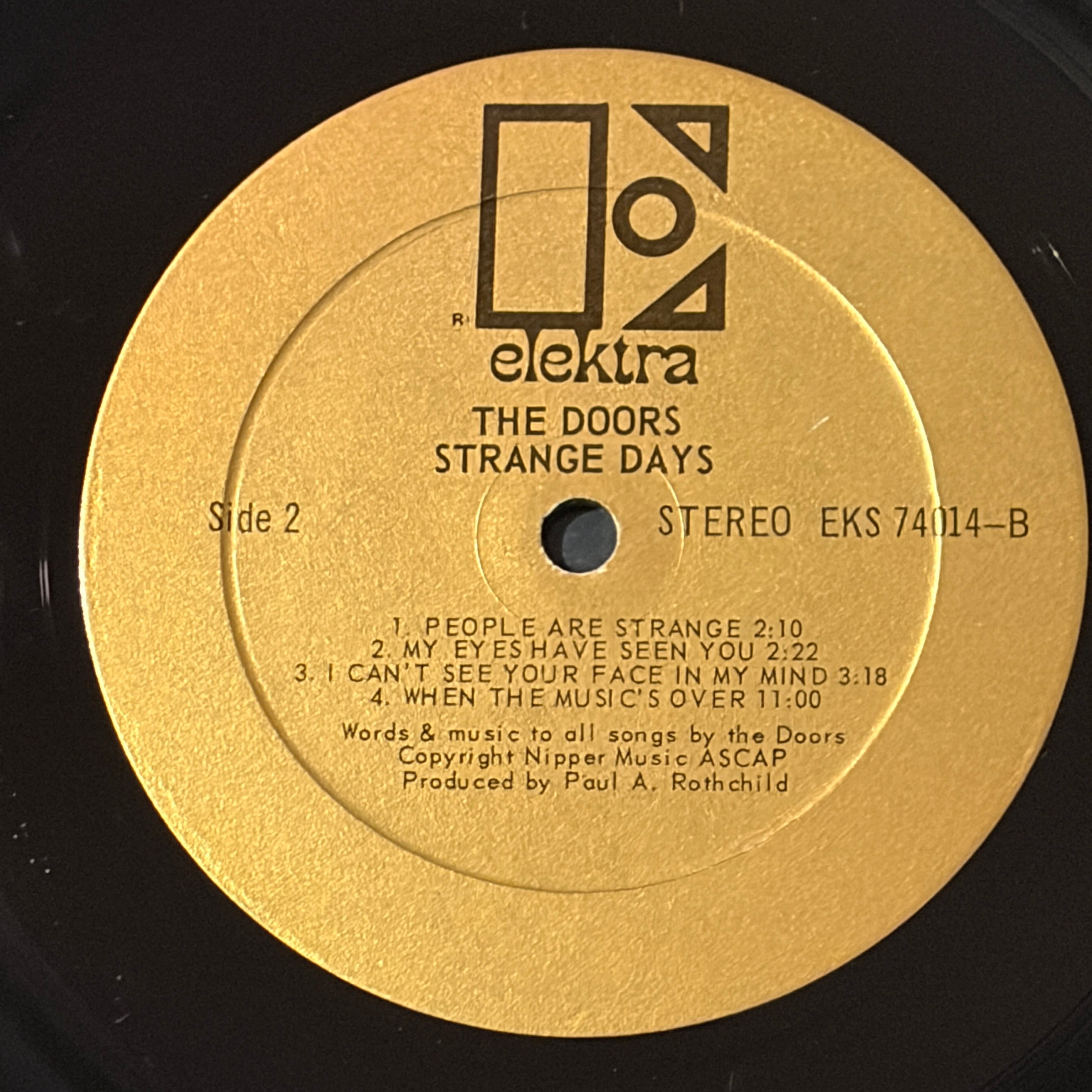 DOORS, THE - STRANGE DAYS