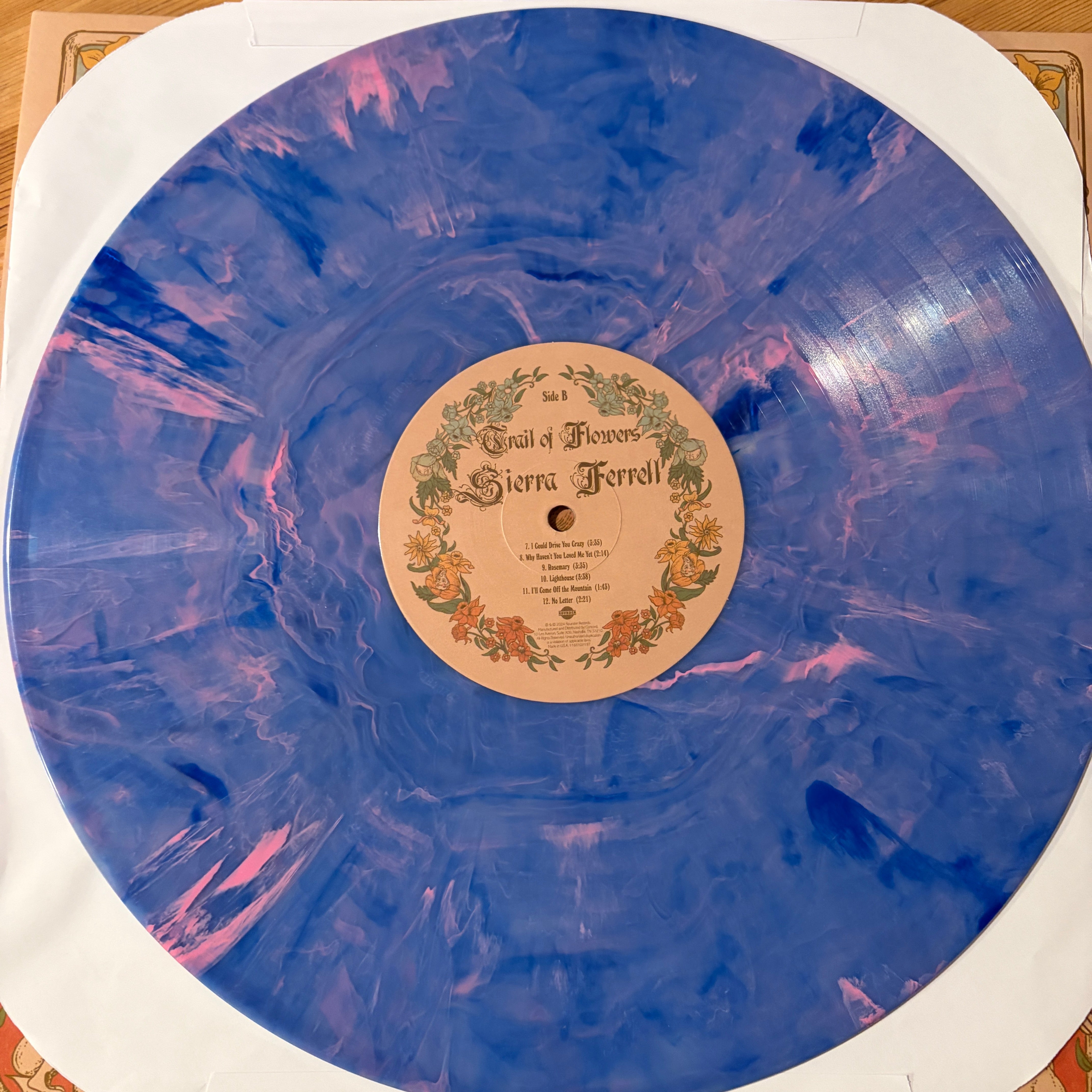 FERRELL, SIERRA - TRAIL OF FLOWERS - CANDYLAND COLORED VINYL