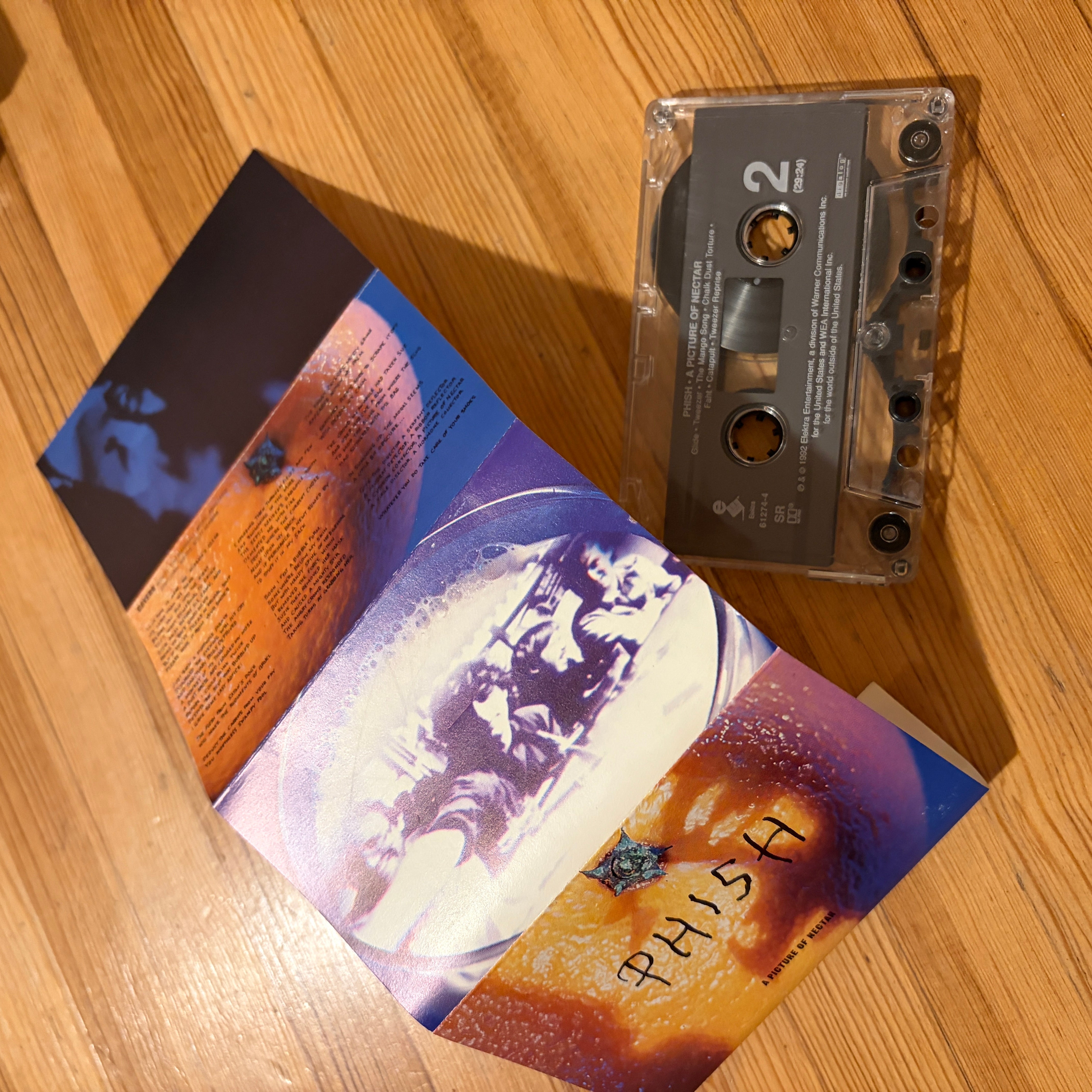 PHISH - A PICTURE OF NECTAR - CASSETTE