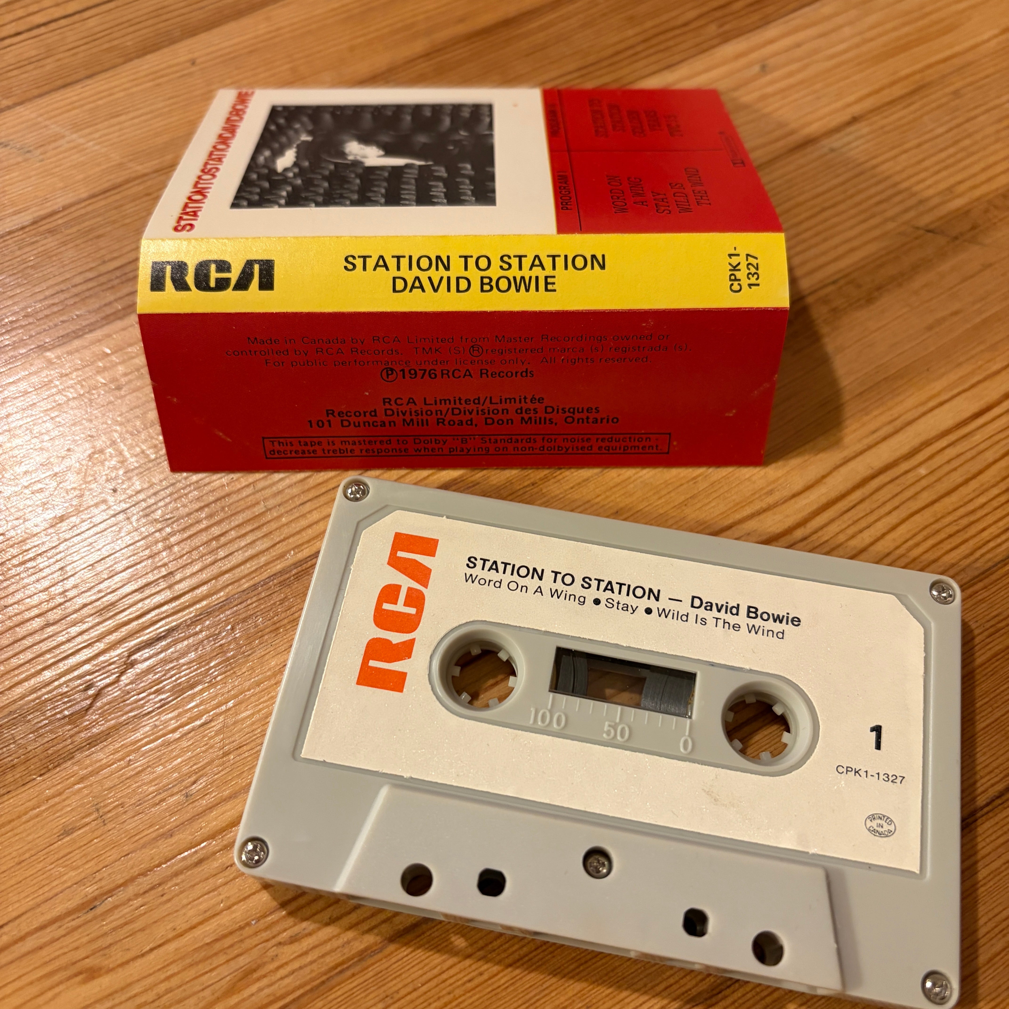 BOWIE, DAVID - STATION TO STATION - CASSETTE