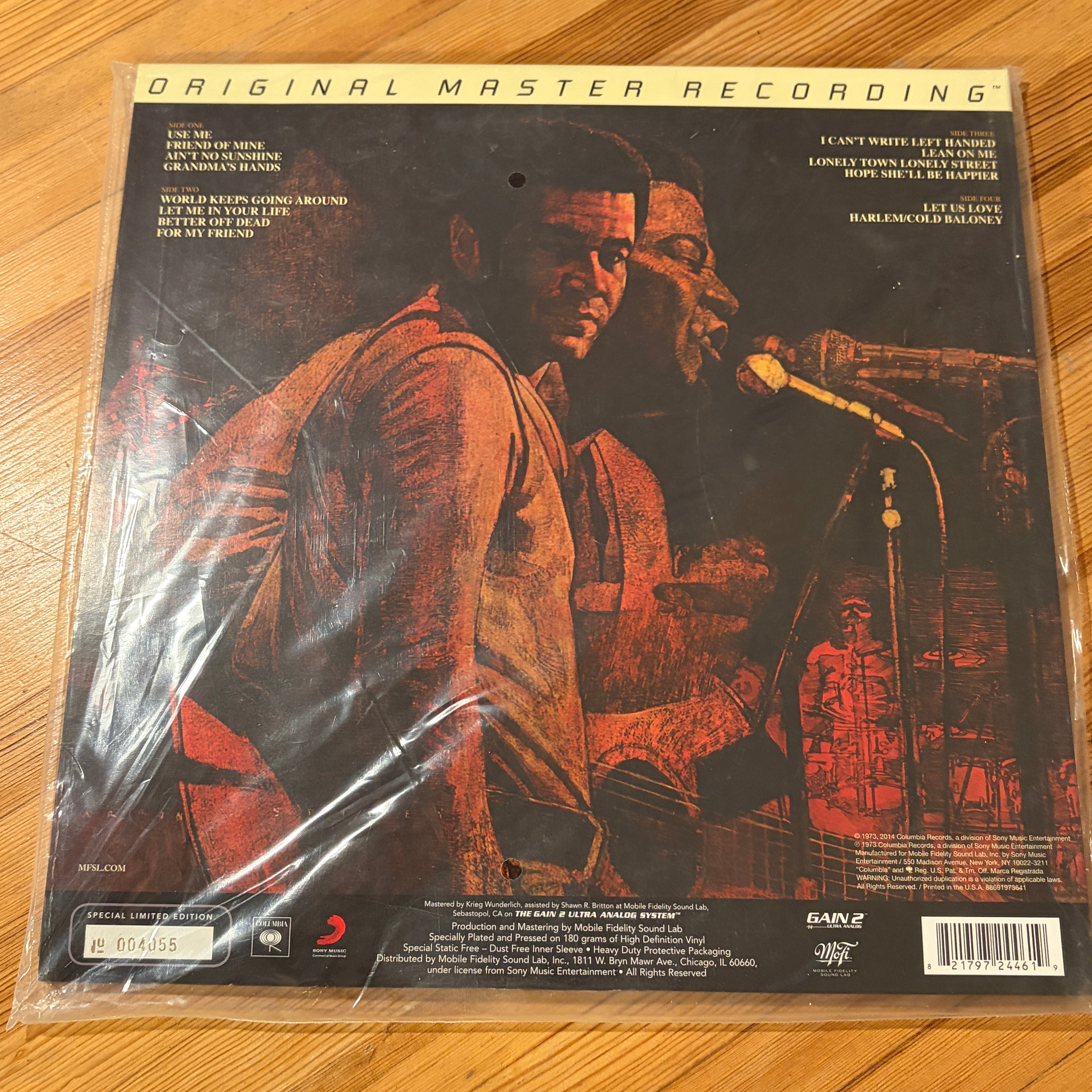 WITHERS, BILL - LIVE AT CARNEGIE HALL MFSL