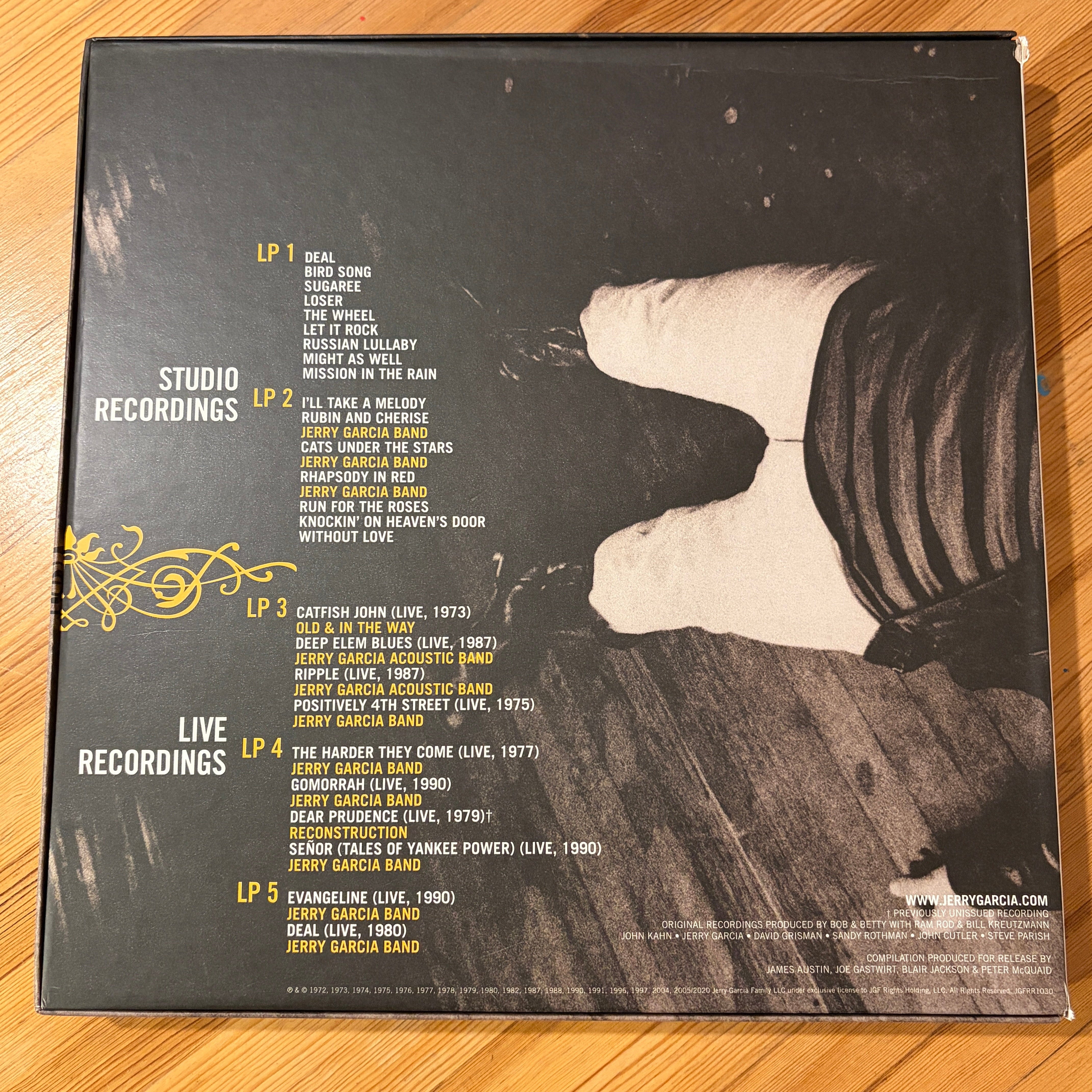 GARCIA, JERRY - THE VERY BEST OF 5LP