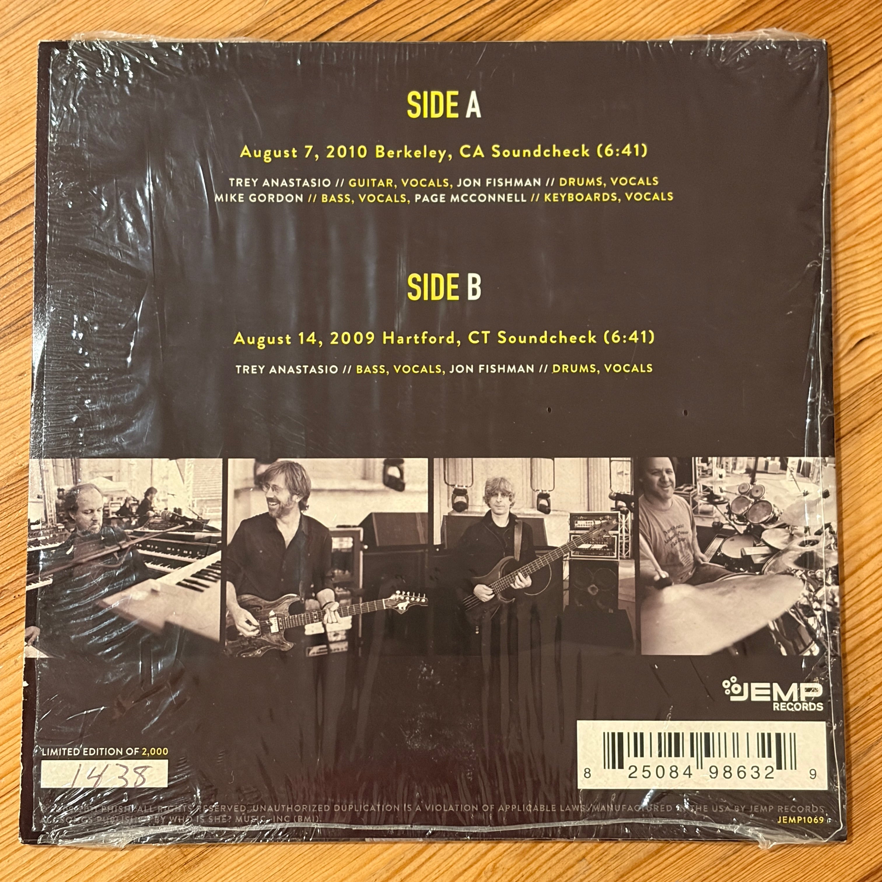 PHISH - TWO SOUNDCHECKS 7"