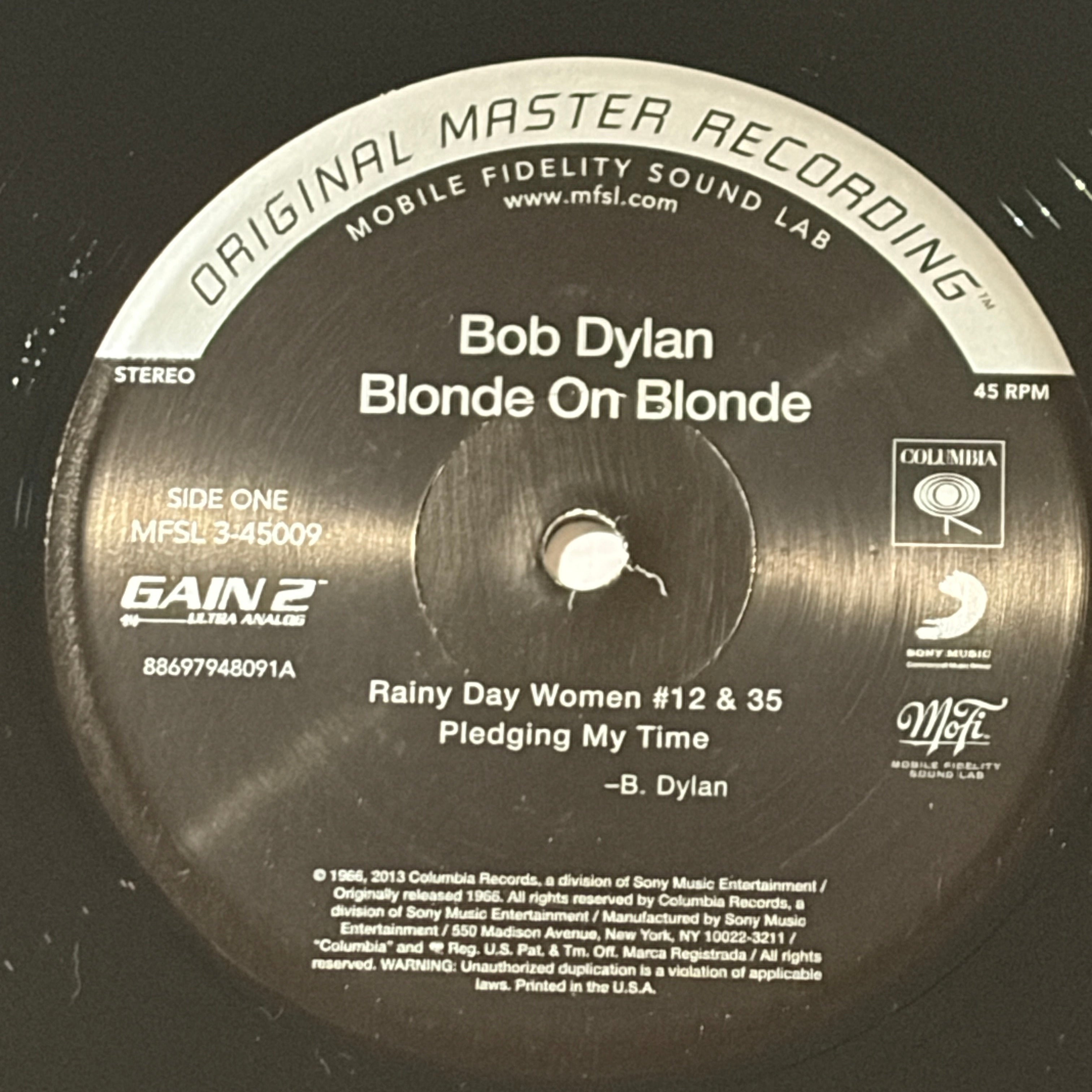 DYLAN, BOB - BLONDE ON BLONDE - MFSL