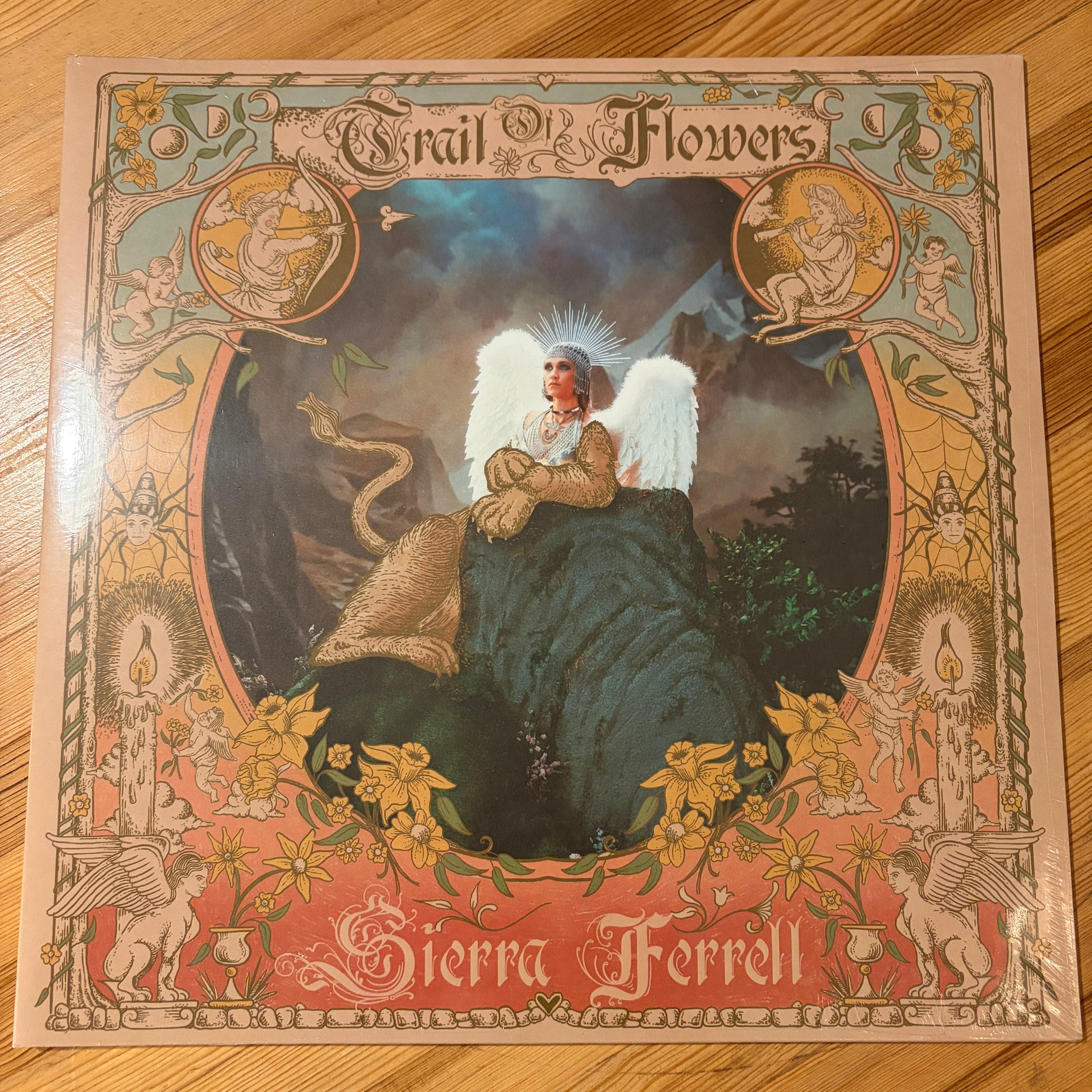 FERRELL, SIERRA - TRAIL OF FLOWERS - LIME "NYMPH" VINYL
