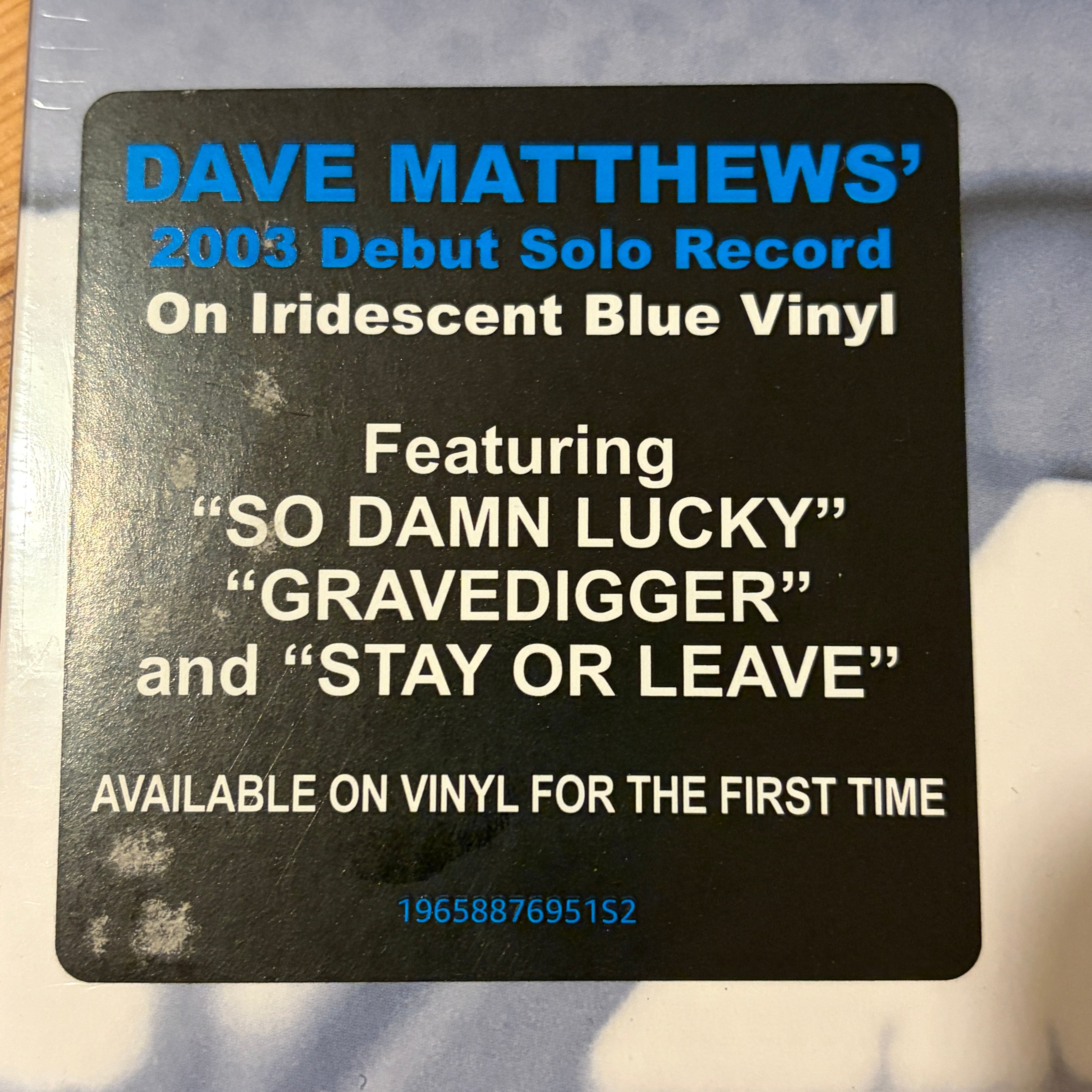 MATTHEWS, DAVE - SOME DEVIL - BLUE VINYL