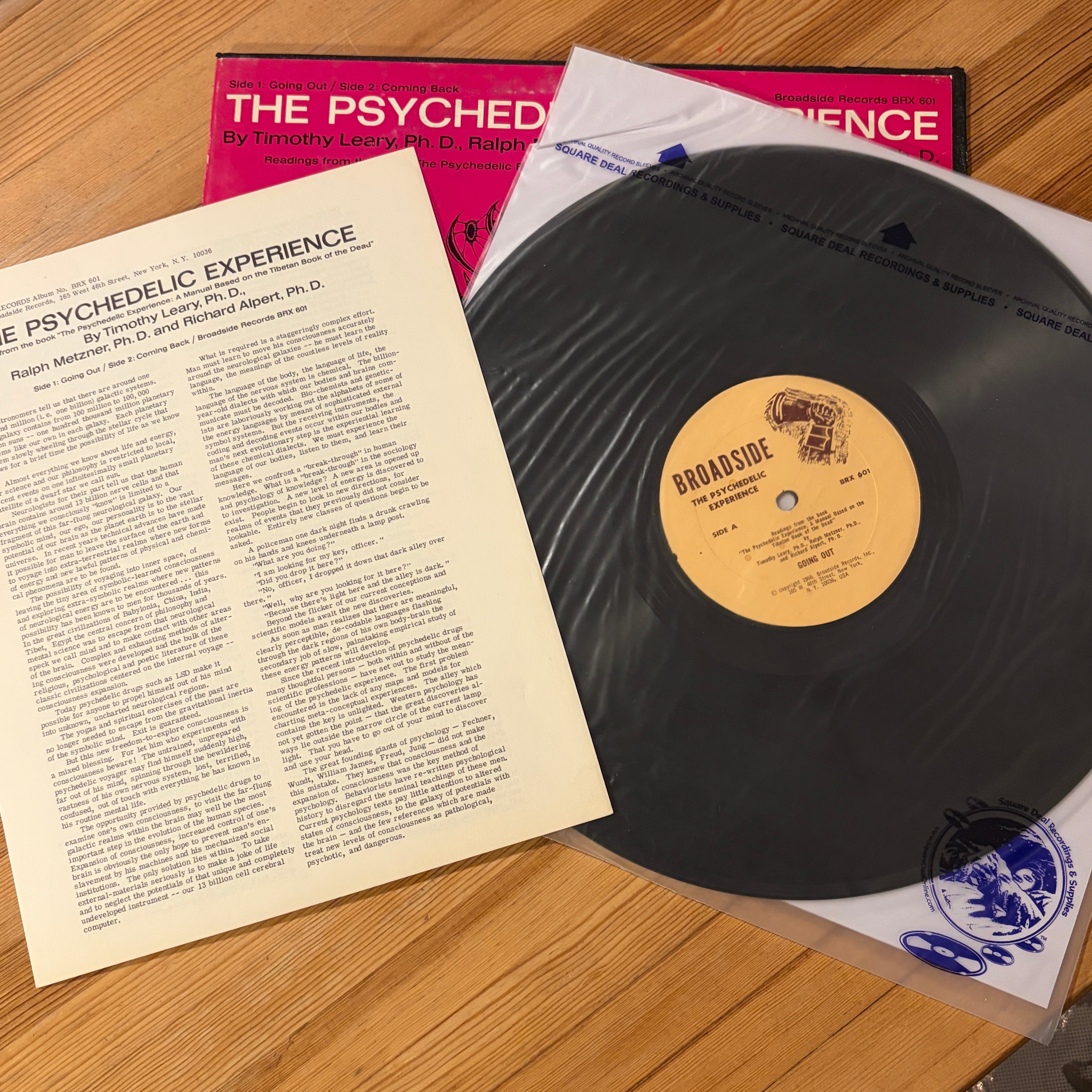 LEARY, TIMOTHY - THE PSYCHEDELIC EXPERIENCE