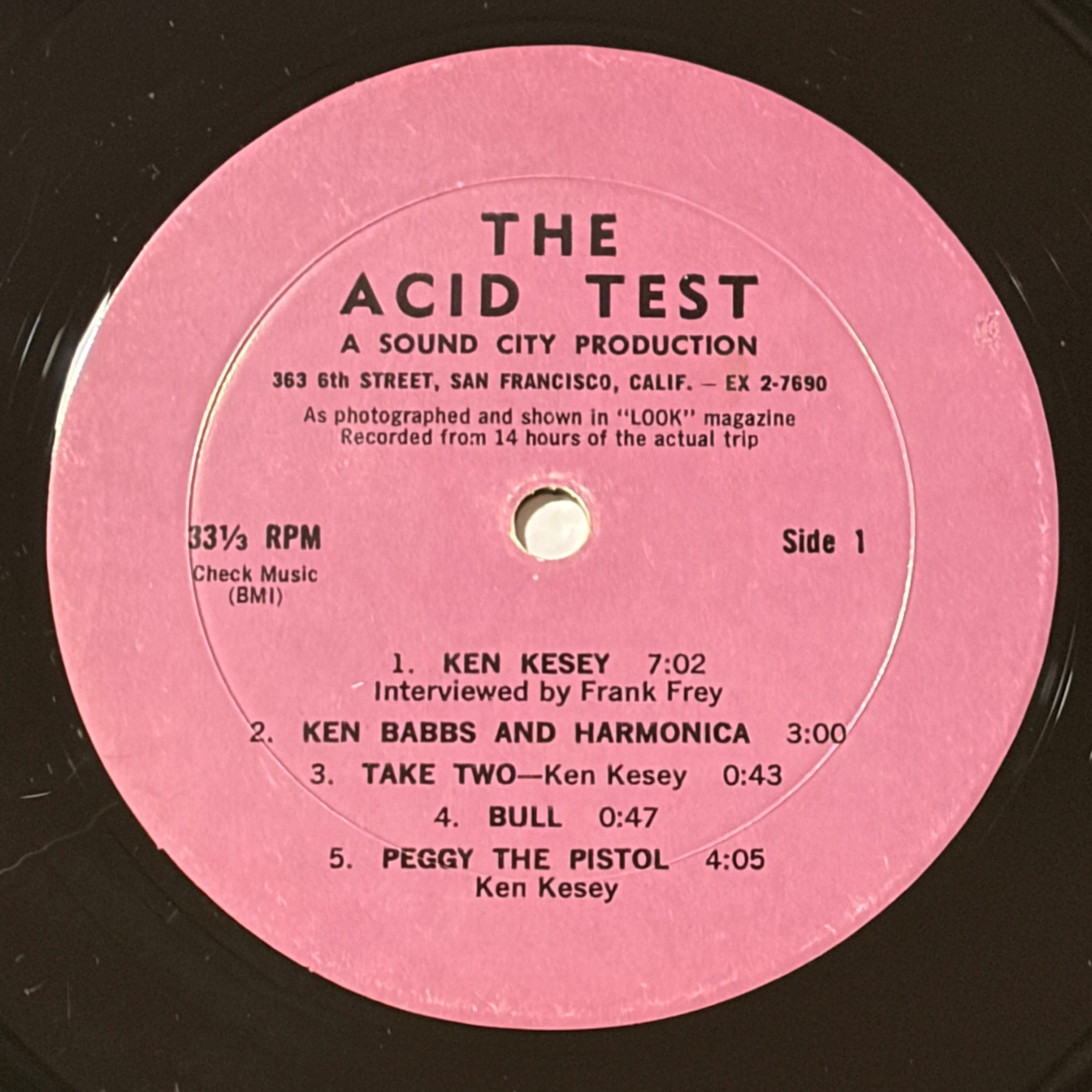 KESEY, KEN - THE ACID TEST