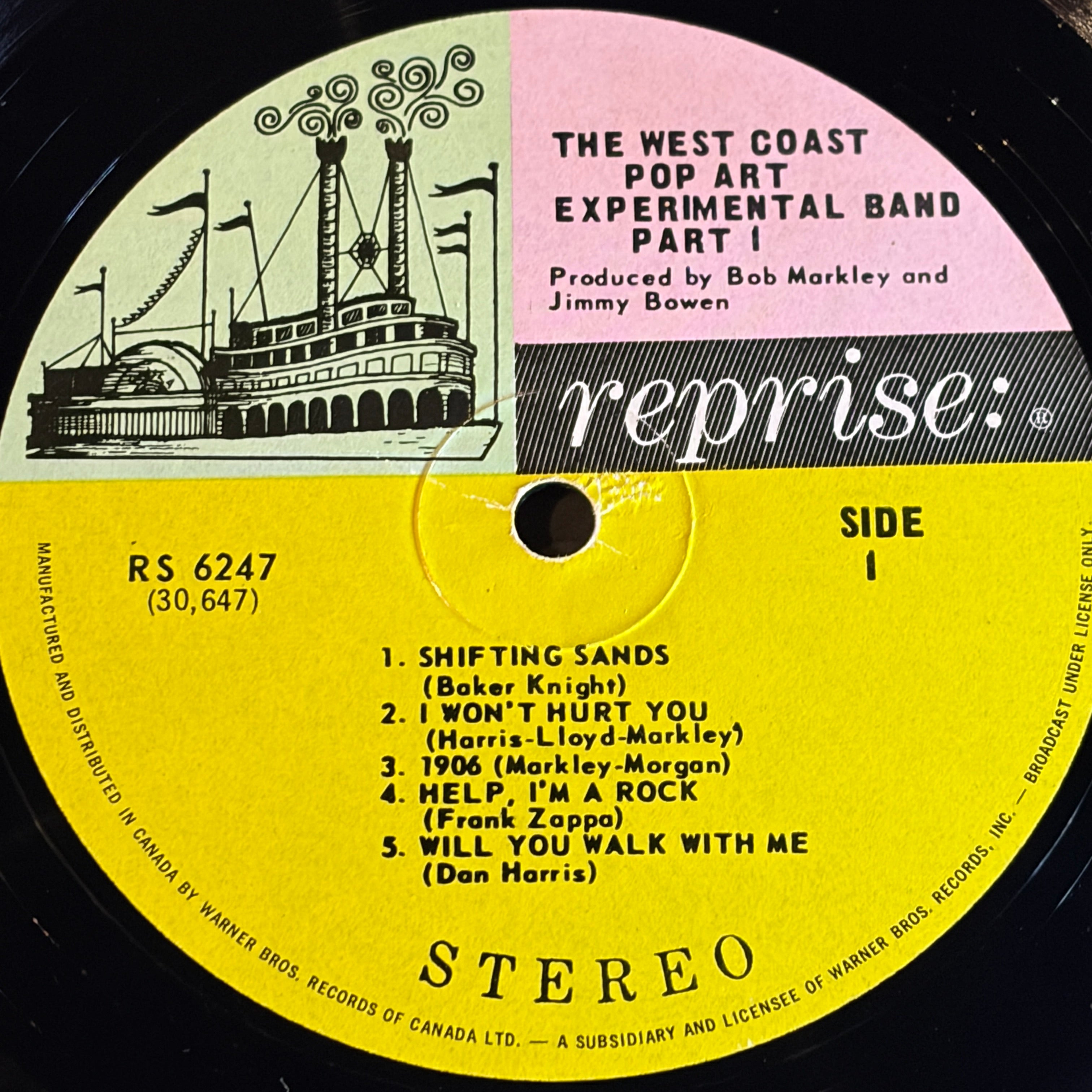 WEST COAST POP ART EXPERIMENTAL BAND, THE - PART ONE
