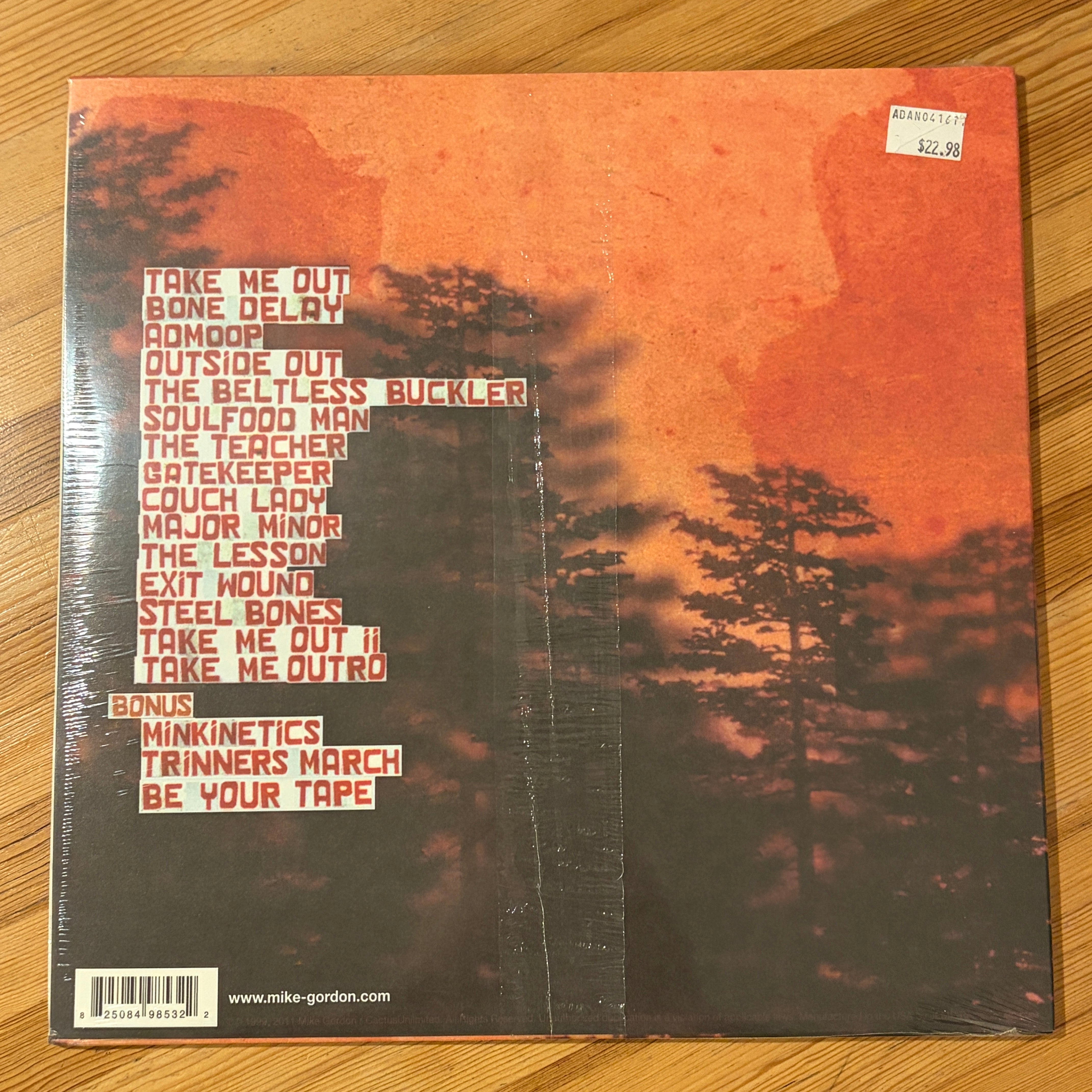 GORDON, MIKE - INSIDE IN