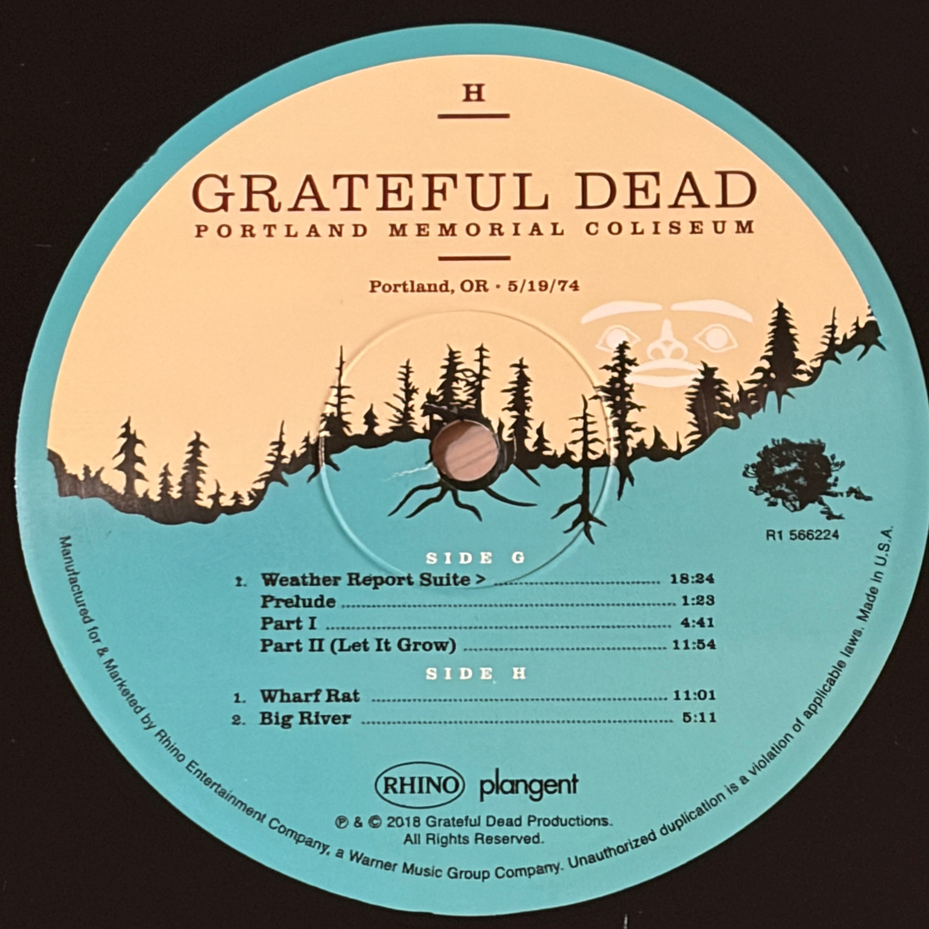 GRATEFUL DEAD, THE - PORTLAND 05/19/74