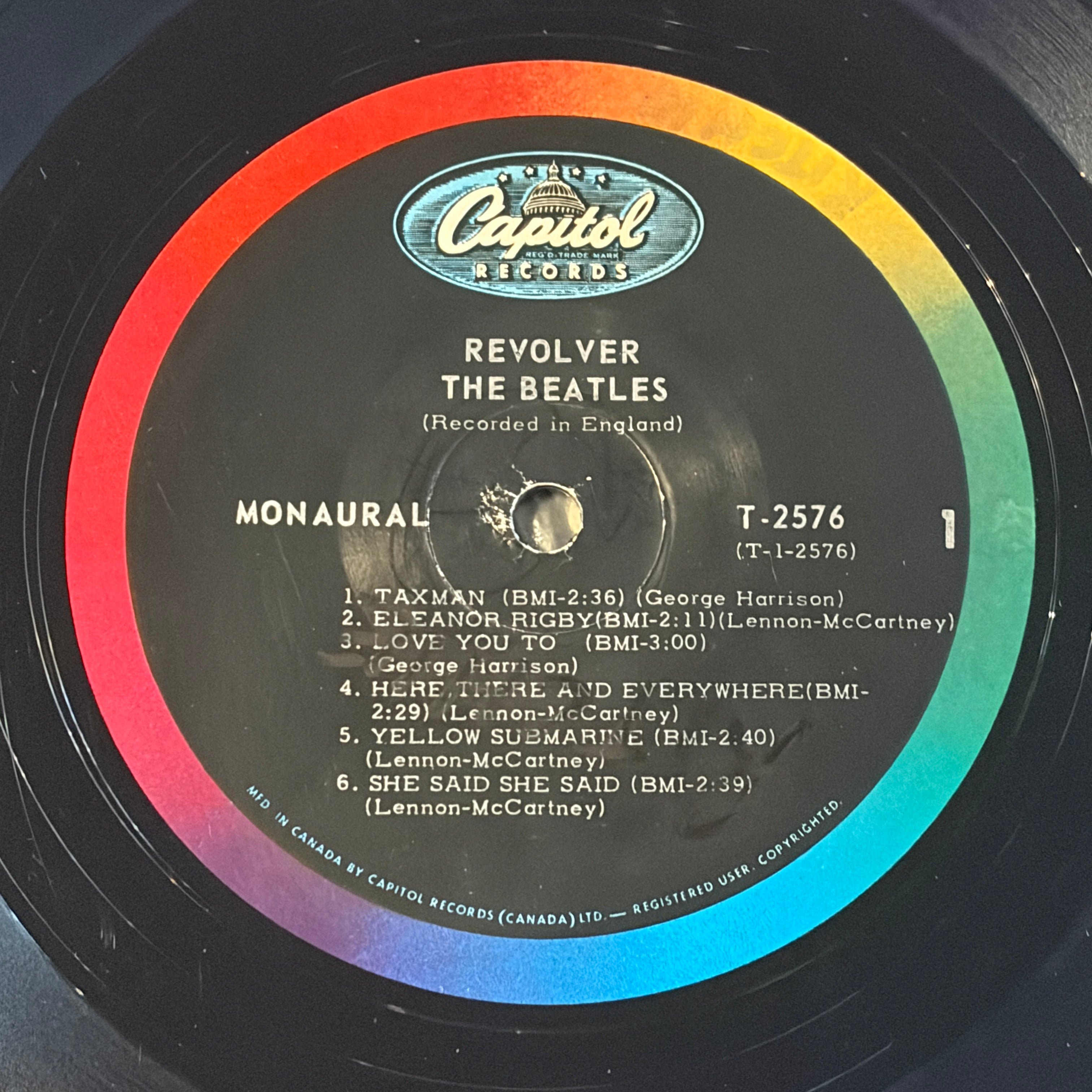 REVOLVER - THE BEATLES (MONO)