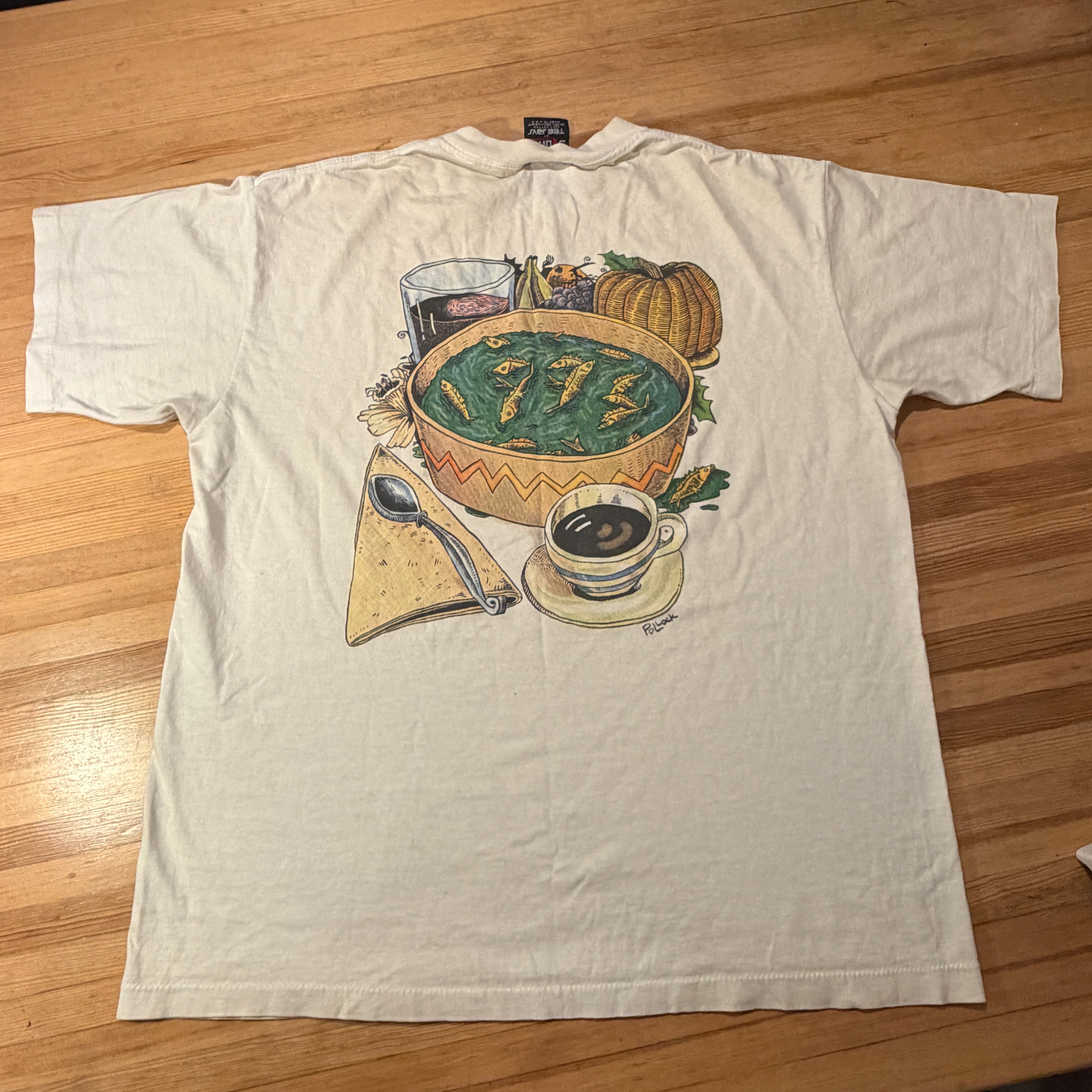 T-SHIRT - PHISH - POLLOCK - THE TASTE TREAT KIDS LOVE!