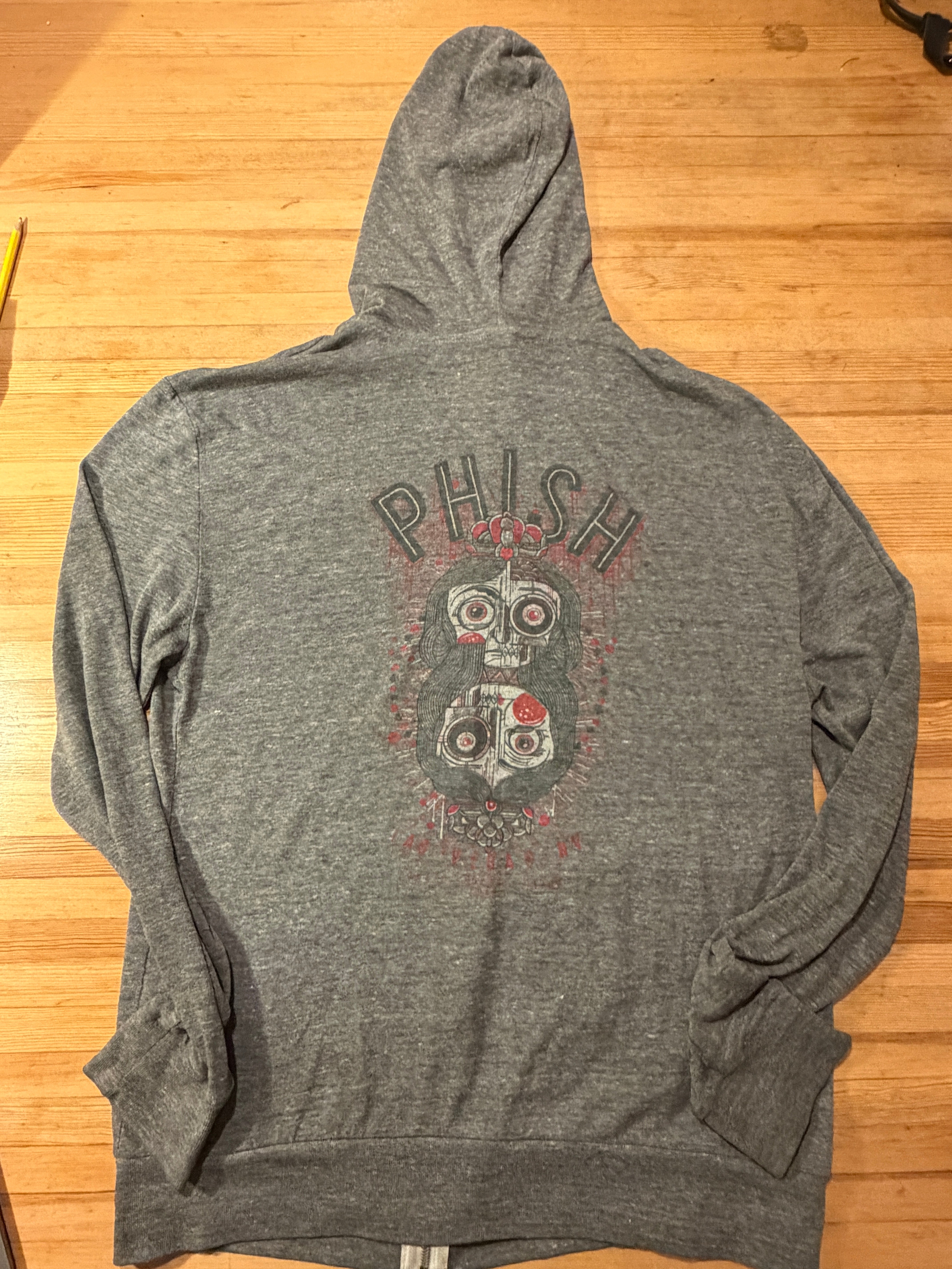 T-SHIRT - PHISH - LIGHT HOODY - LAS VEGAS HALLOWEEN 2014