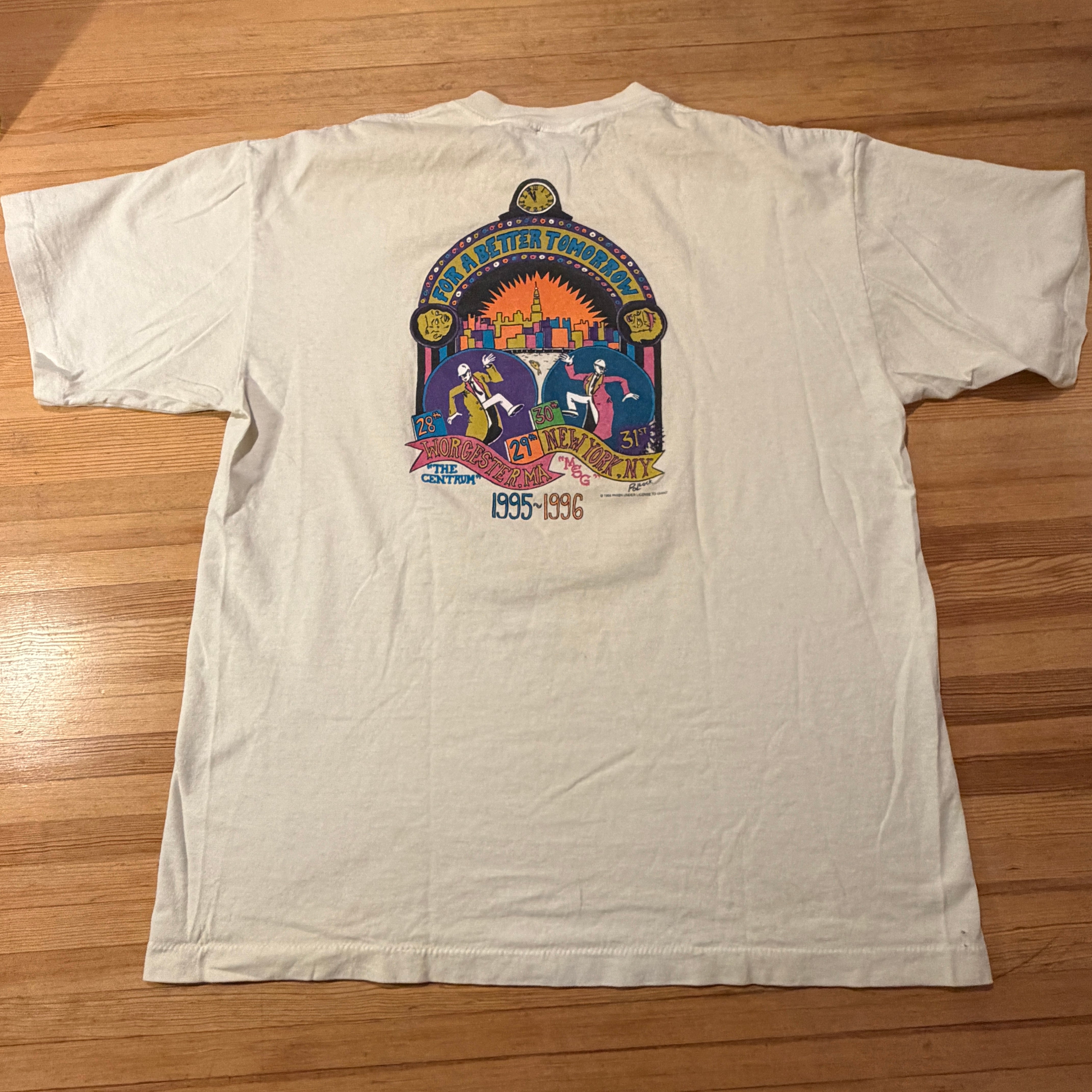 T-SHIRT - PHISH - NYE MSG 1995