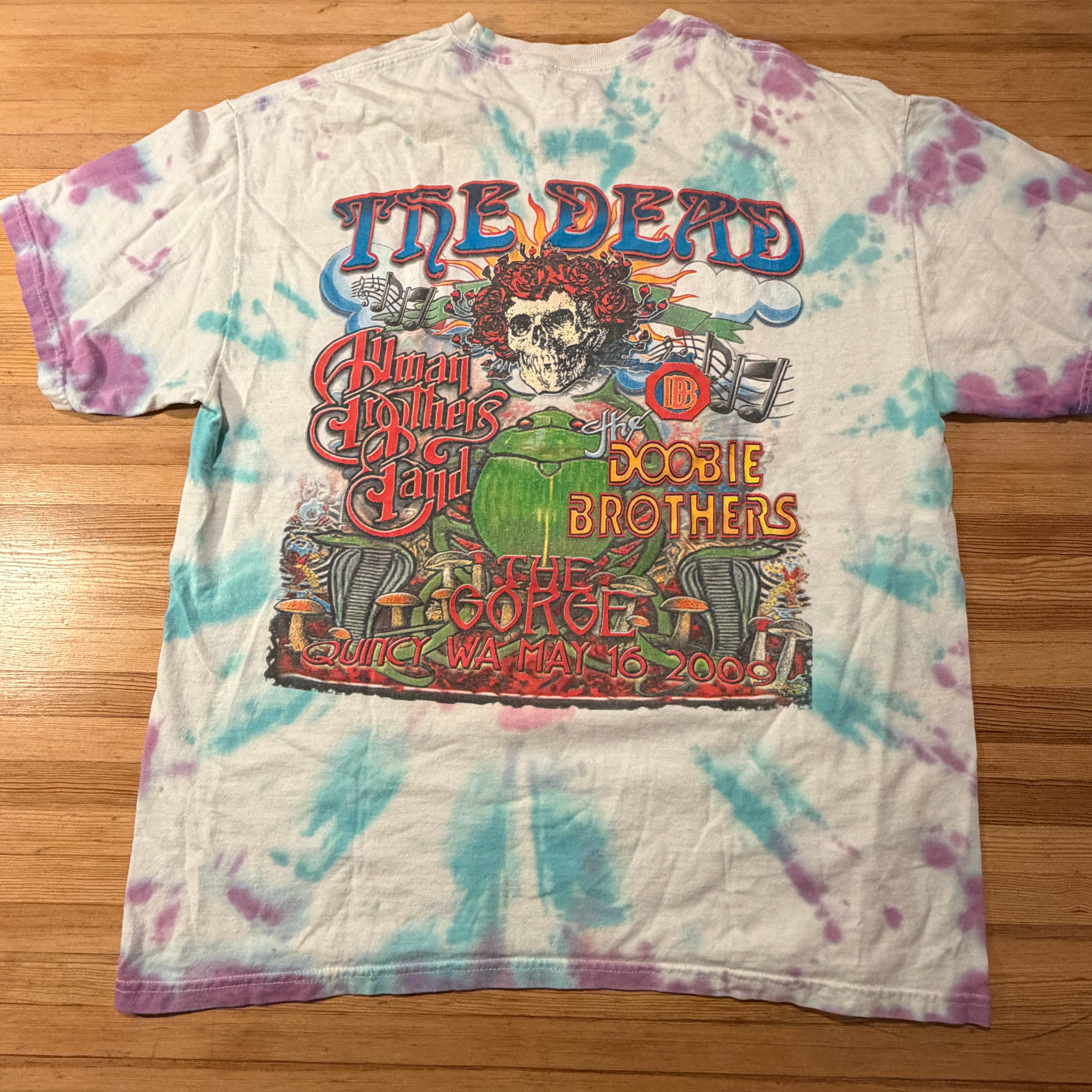 T-SHIRT - THE DEAD - GORGE 2009
