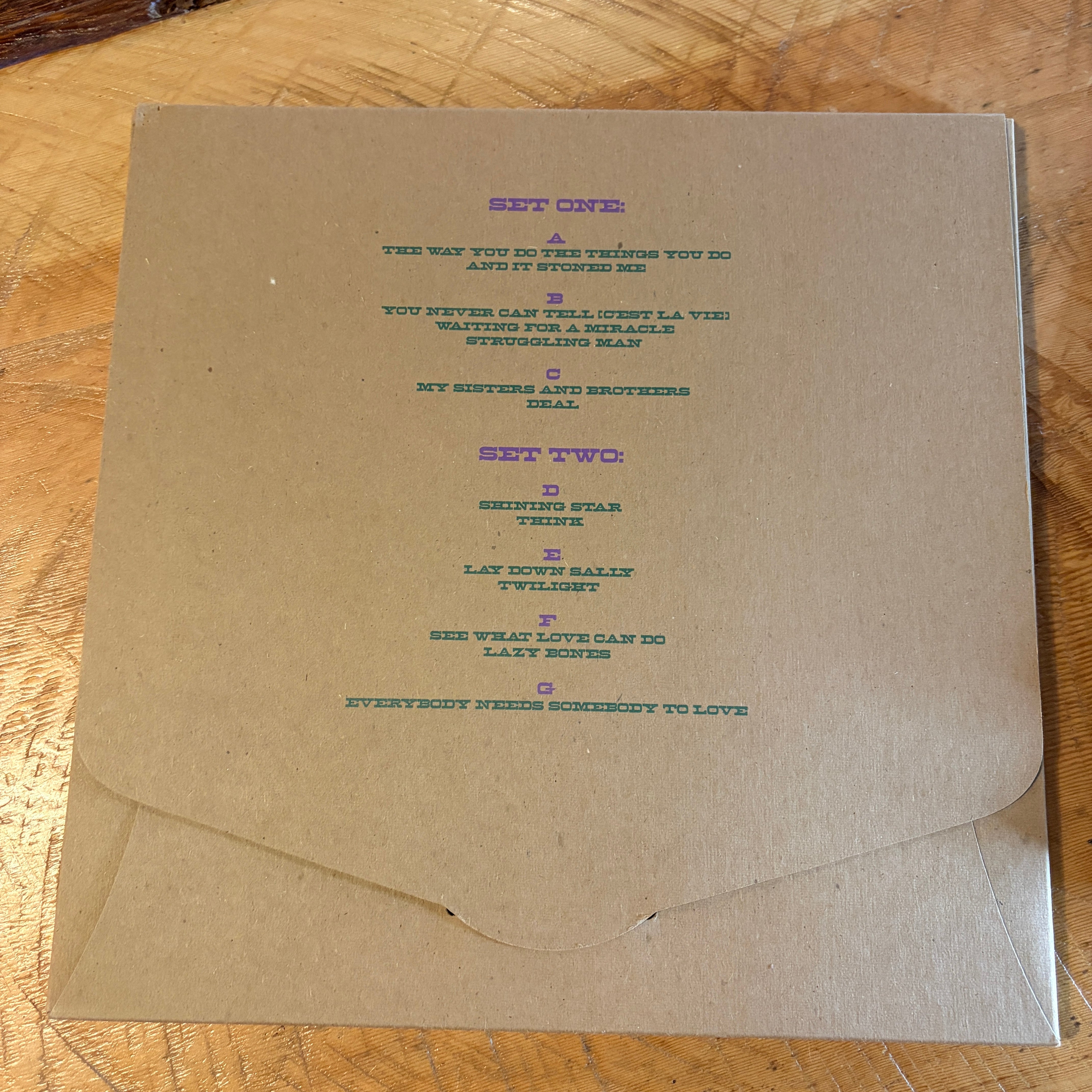 GARCIA, JERRY - JGB - ELECTRIC ON THE EEL 08/10/91