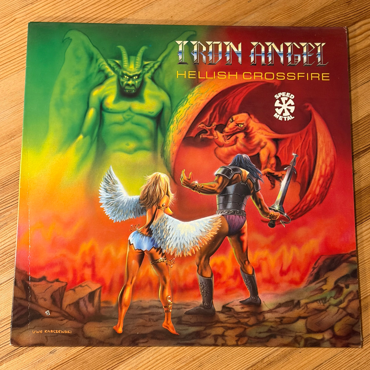 IRON ANGEL - HELLISH CROSSFIRE